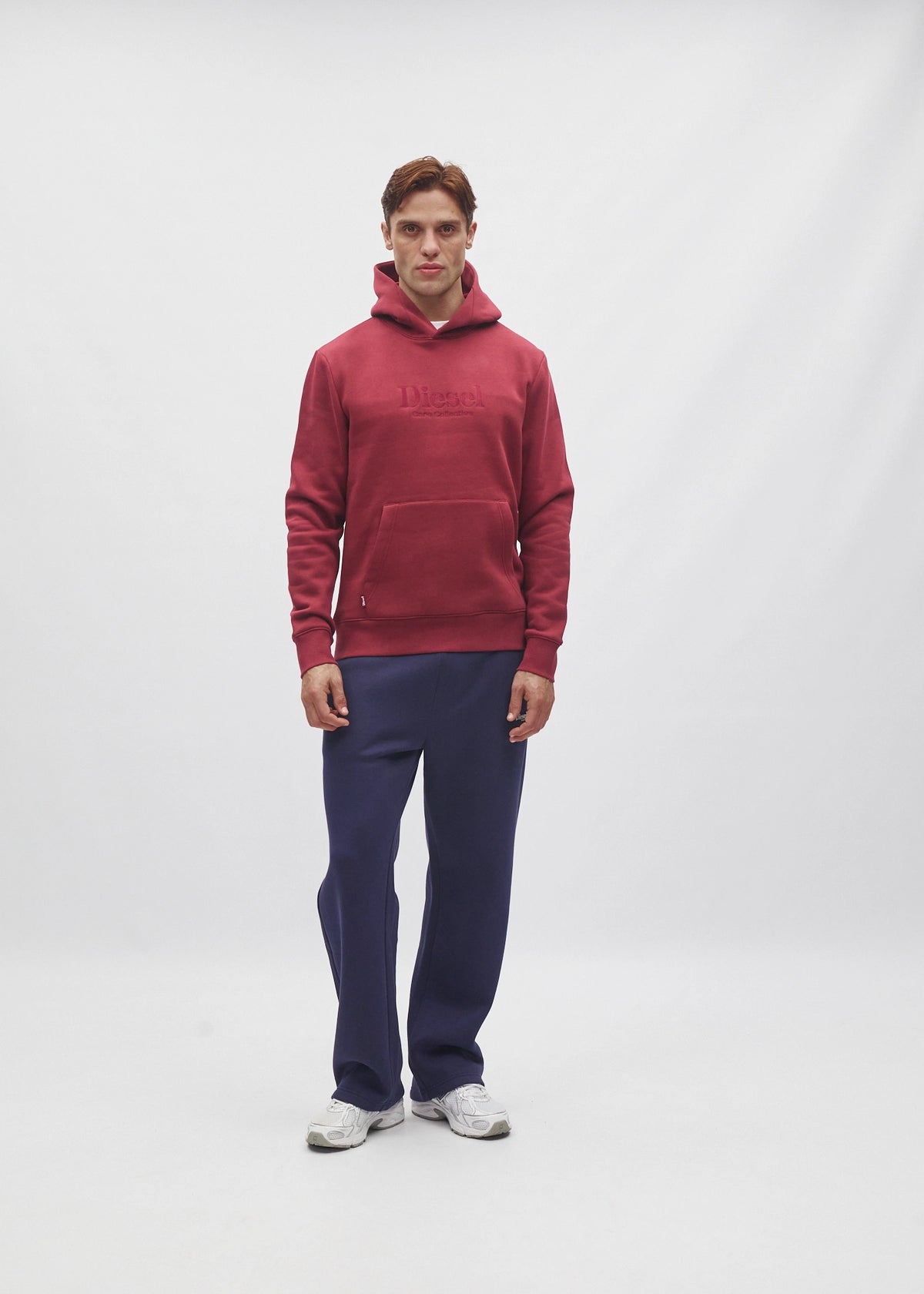 William Hoodie Cranberry Red