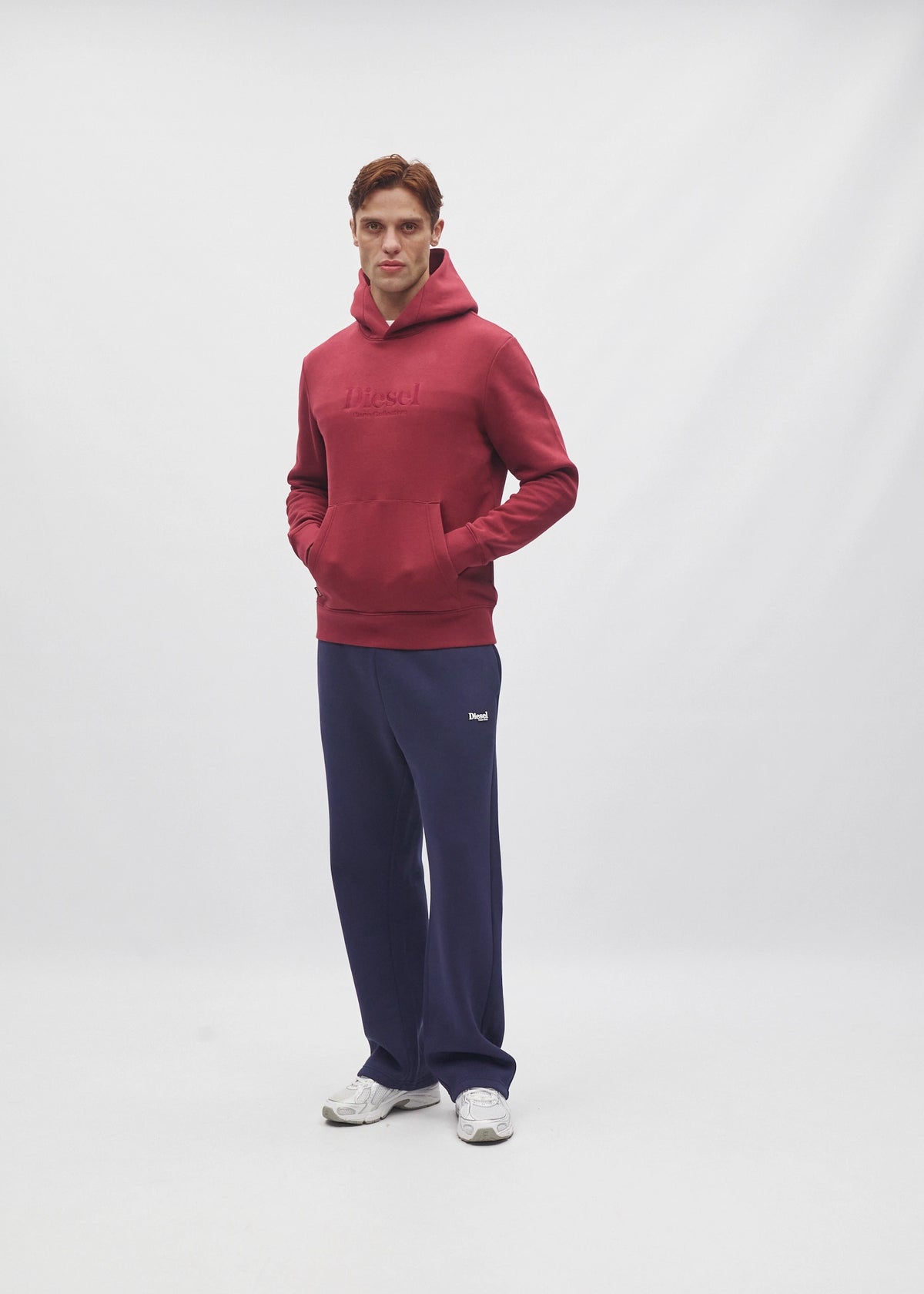 William Hoodie Cranberry Red
