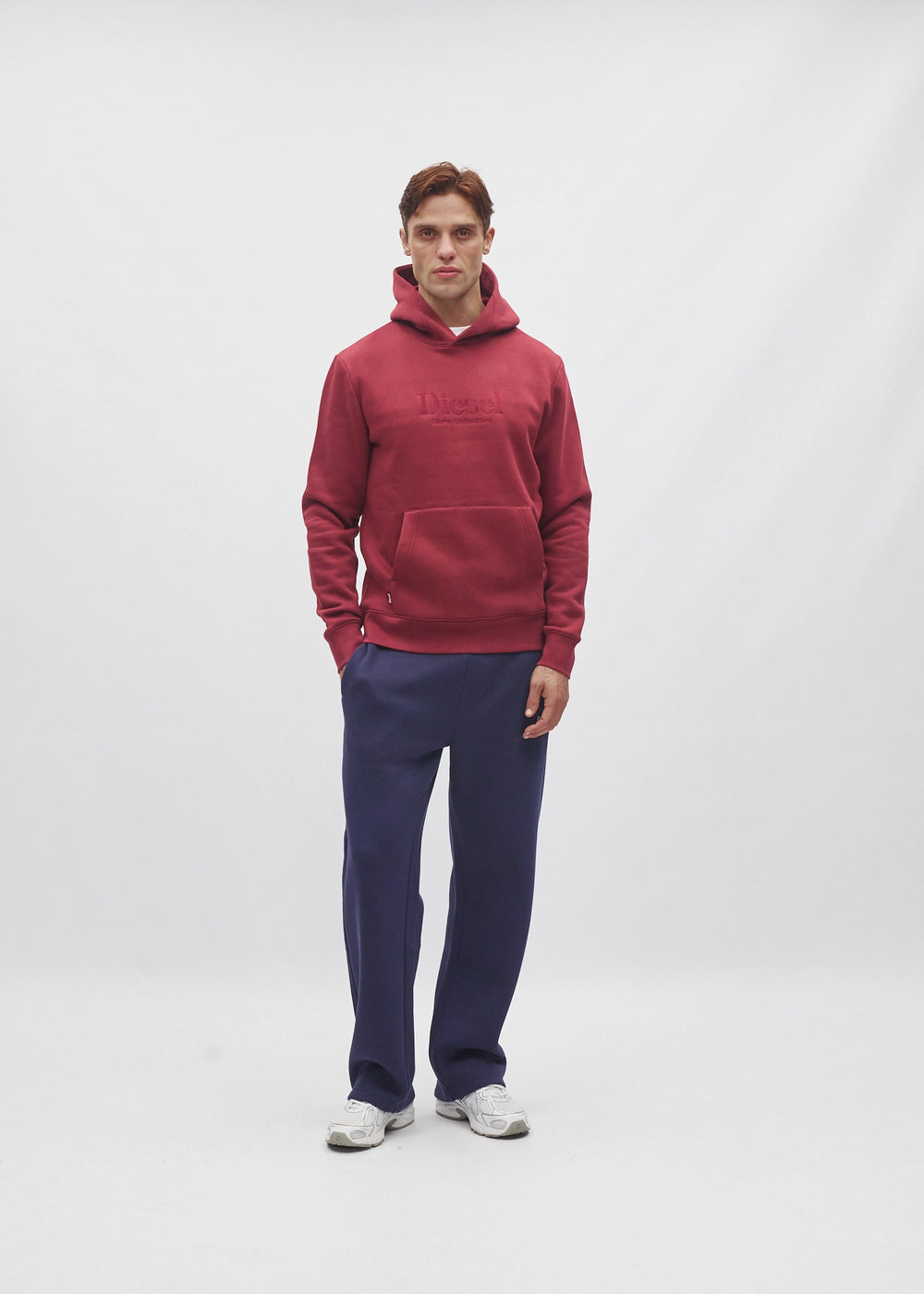 William Hoodie Cranberry Red