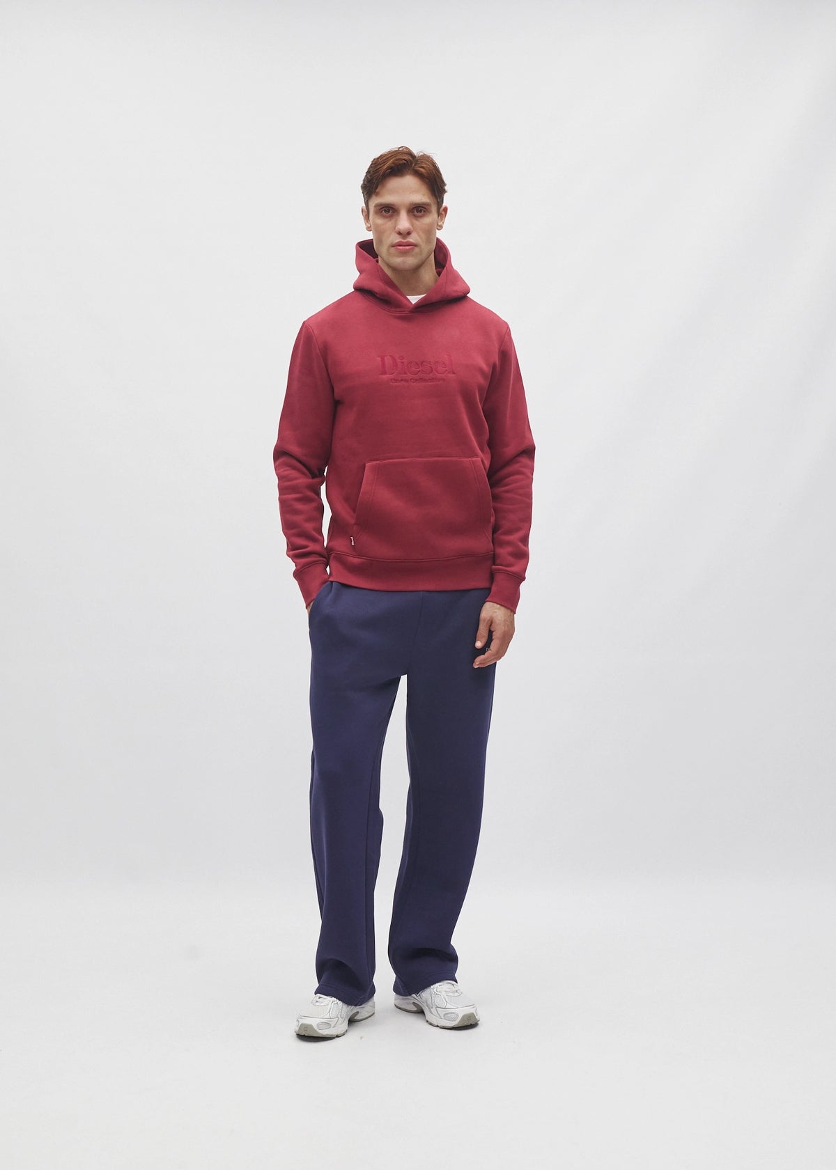William Hoodie Cranberry Red