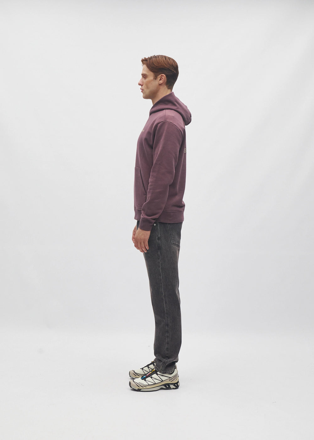 Arlo Hoodie Metal Mauve
