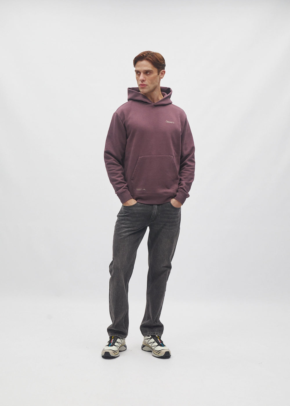 Arlo Hoodie Metal Mauve