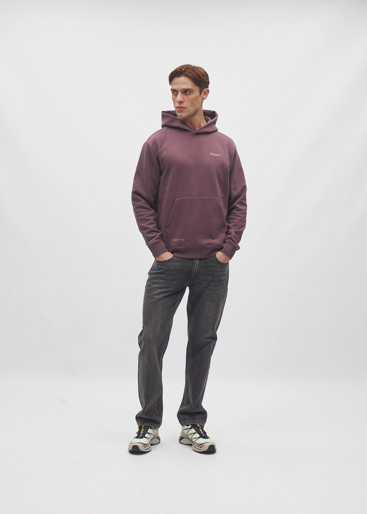 Arlo Hoodie Metal Mauve