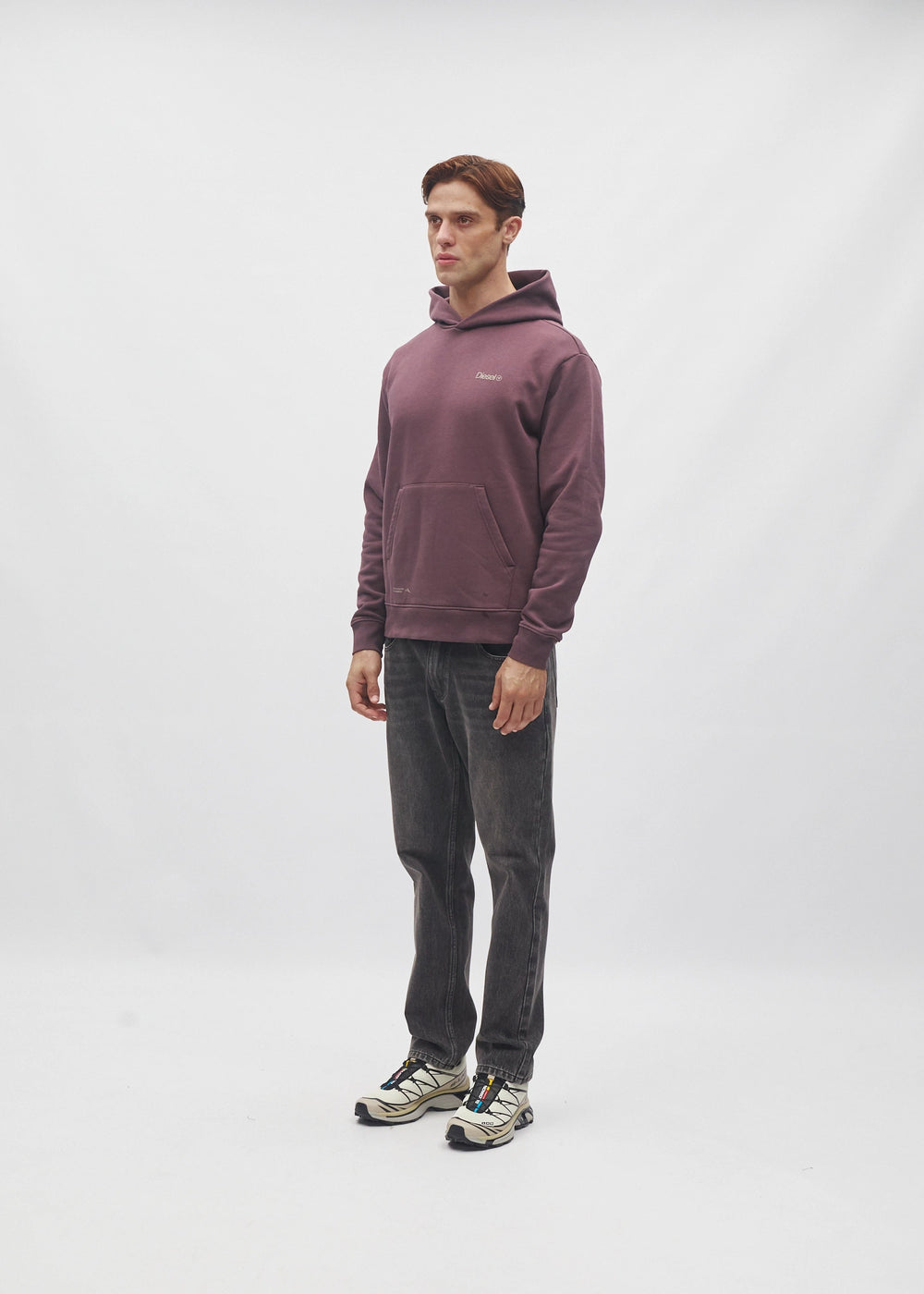Arlo Hoodie Metal Mauve