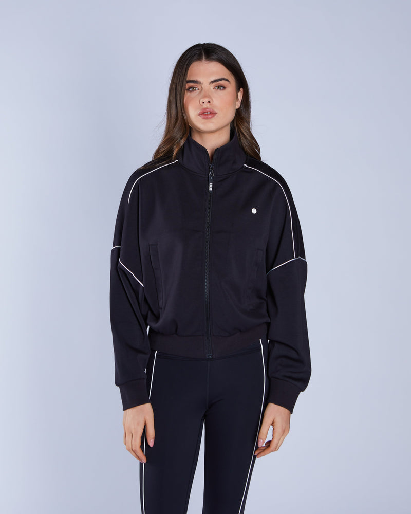 Hailey Zipper Beetle Black