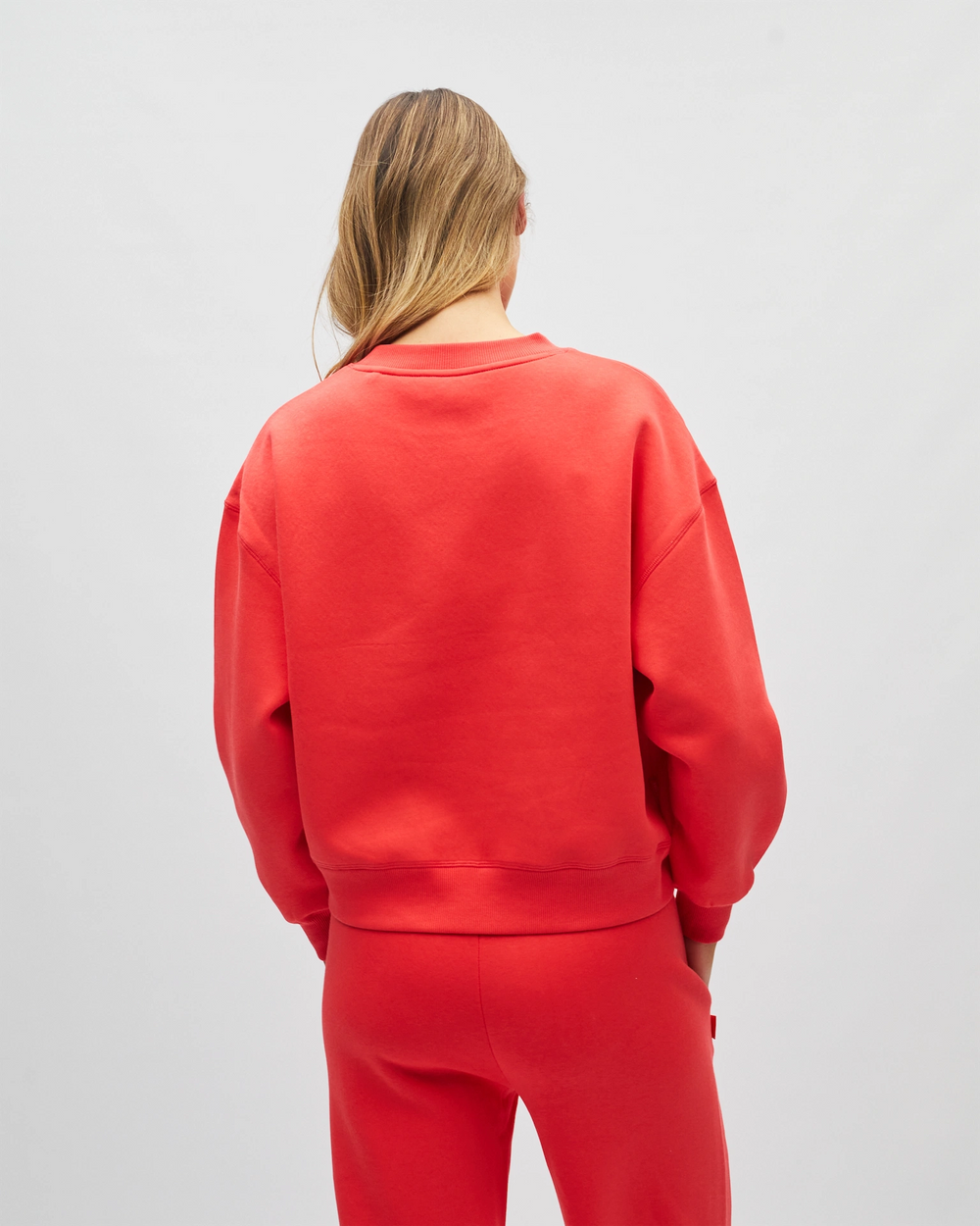 Haisley Sweatshirt Powder Red