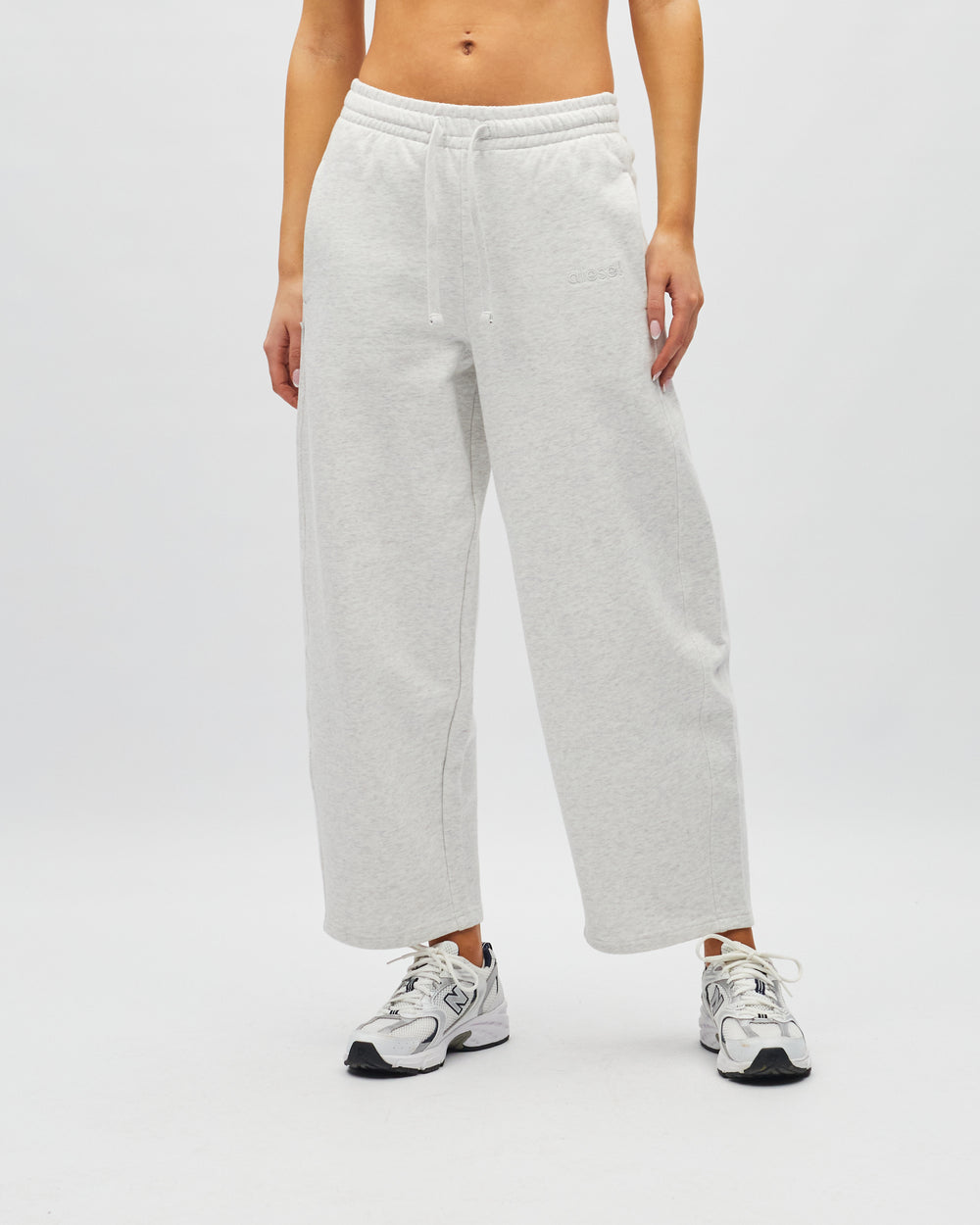 Ellis Barrel Jogger Stone Marl