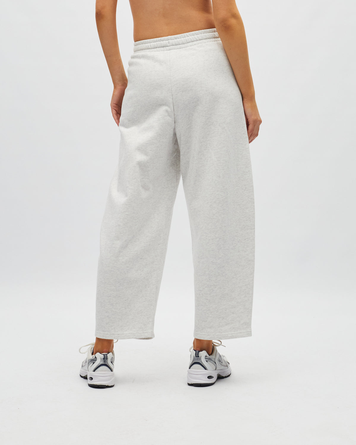 Ellis Barrel Jogger Stone Marl