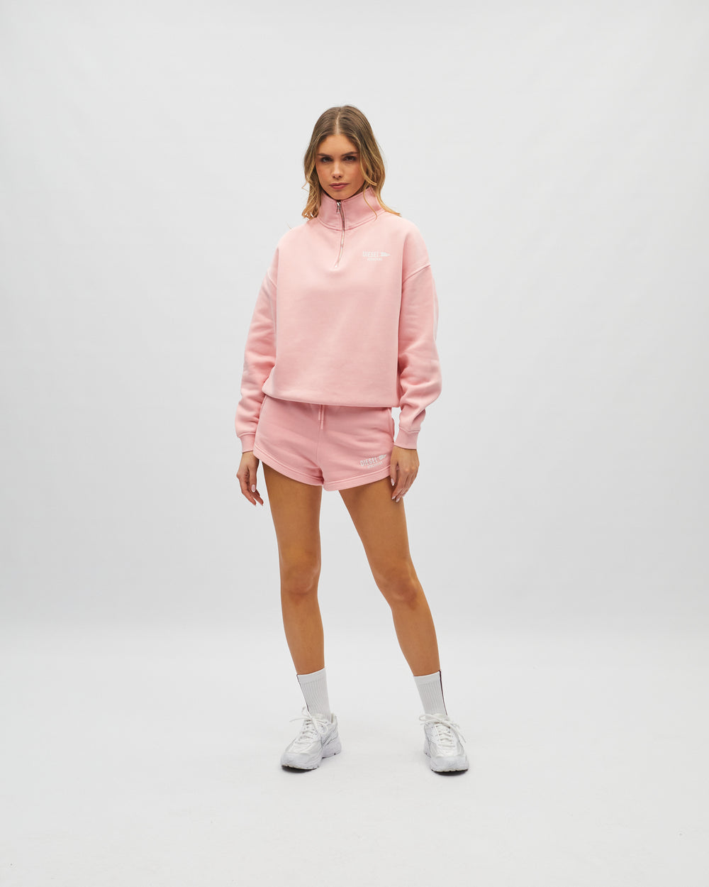 Hayse Half Zip Acid Pink