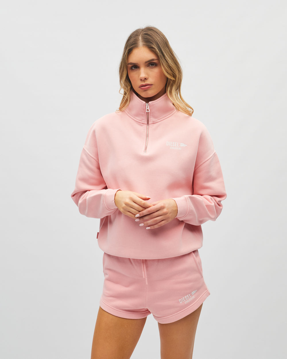 Hayse Half Zip Acid Pink