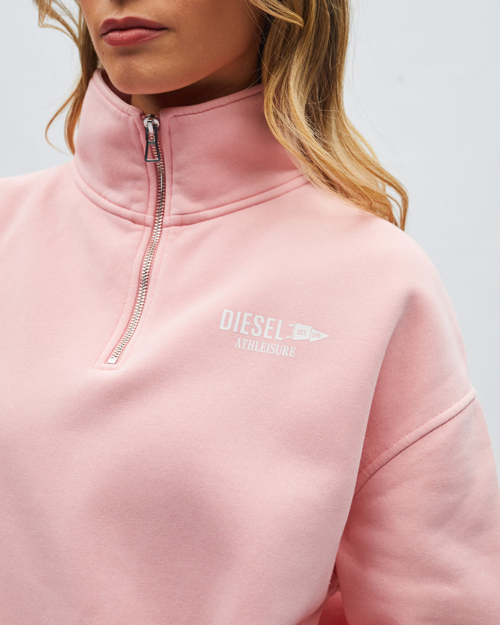 Hayse Half Zip Acid Pink