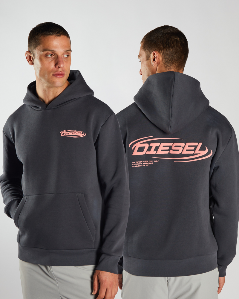 Isaiah Hoodie Bonfire Ash