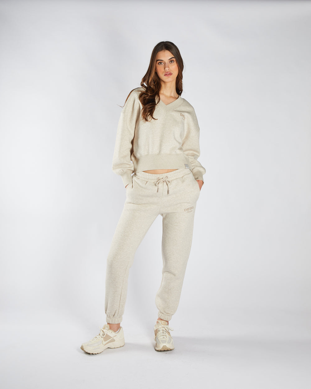 Peyton Jogger Oatmeal Marl