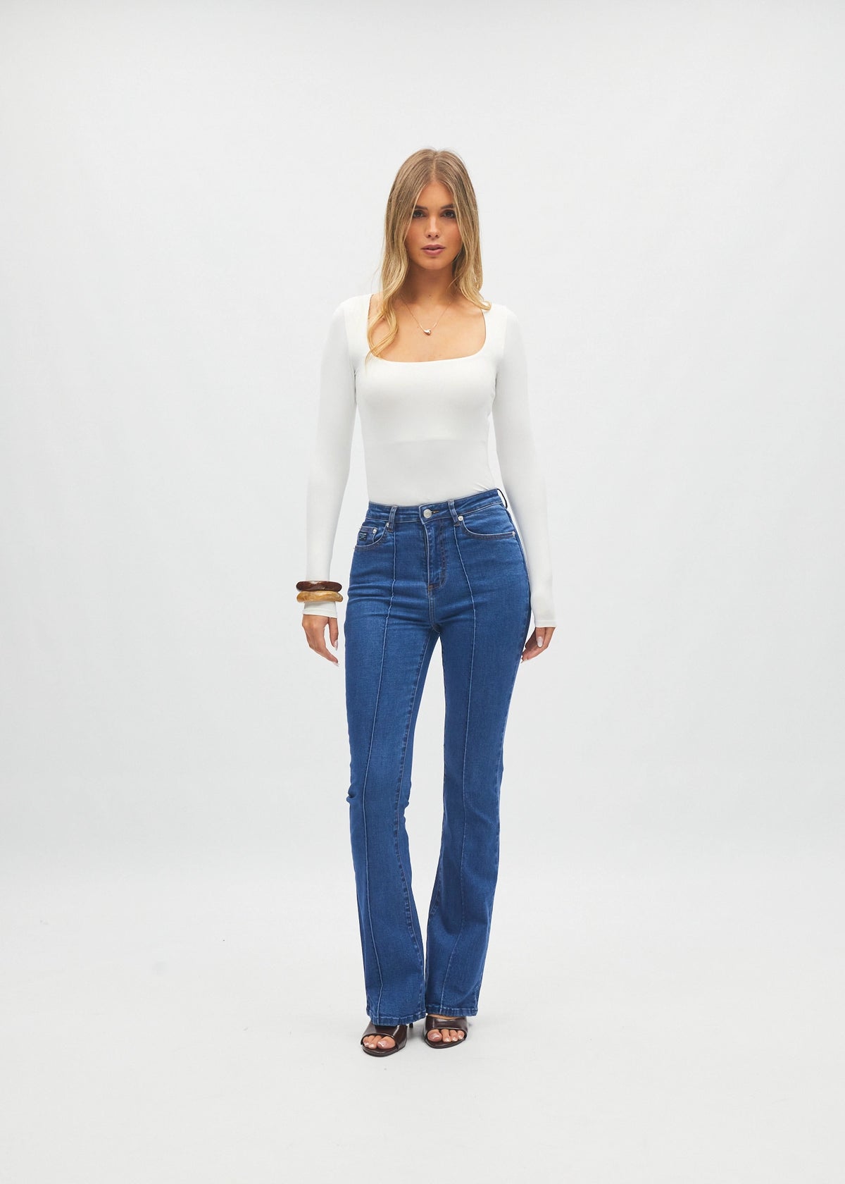 Drew Flare Medium Blue