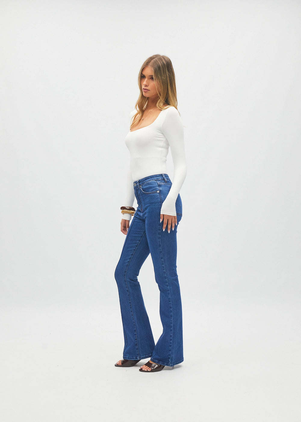 Drew Flare Medium Blue