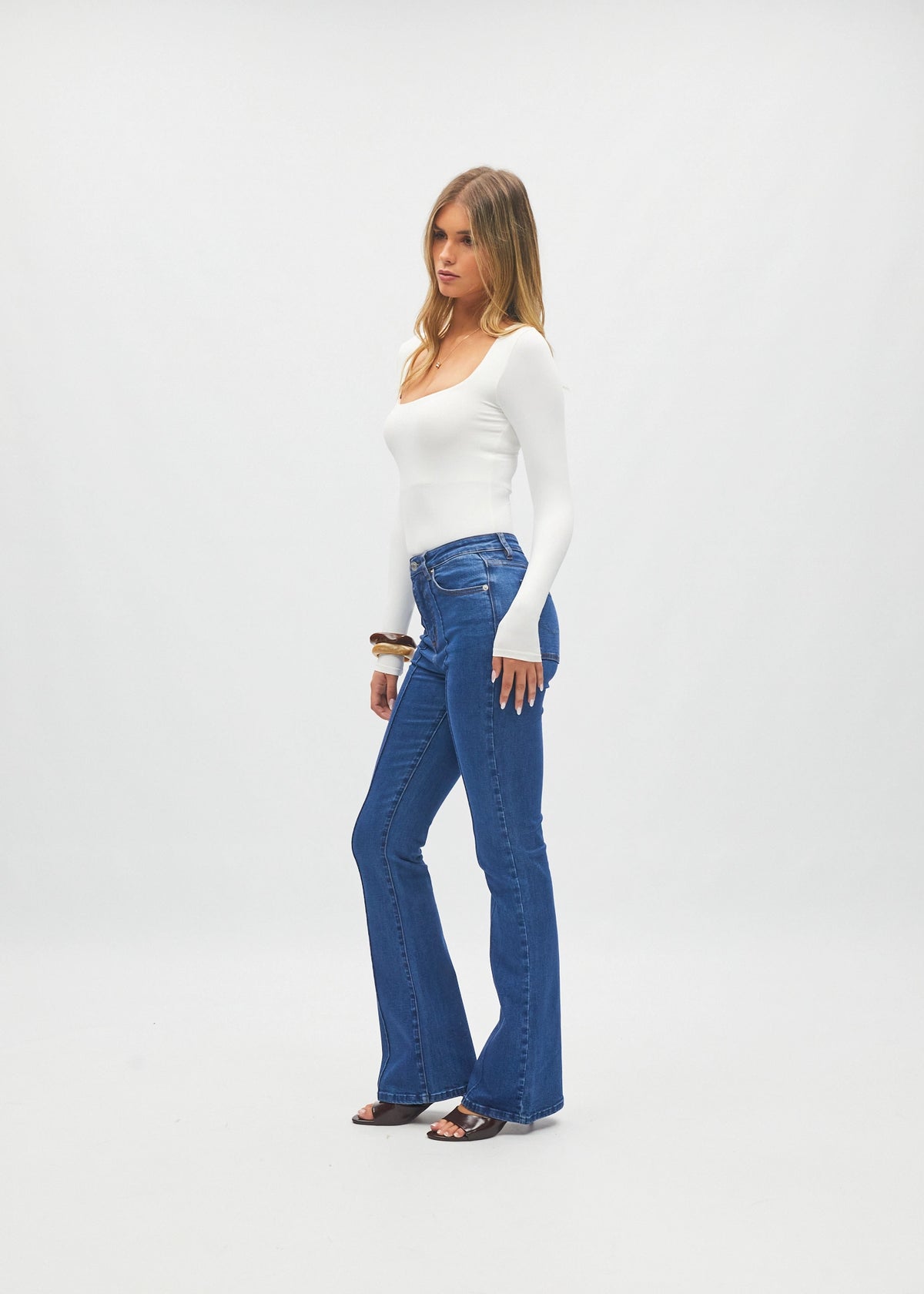 Drew Flare Medium Blue