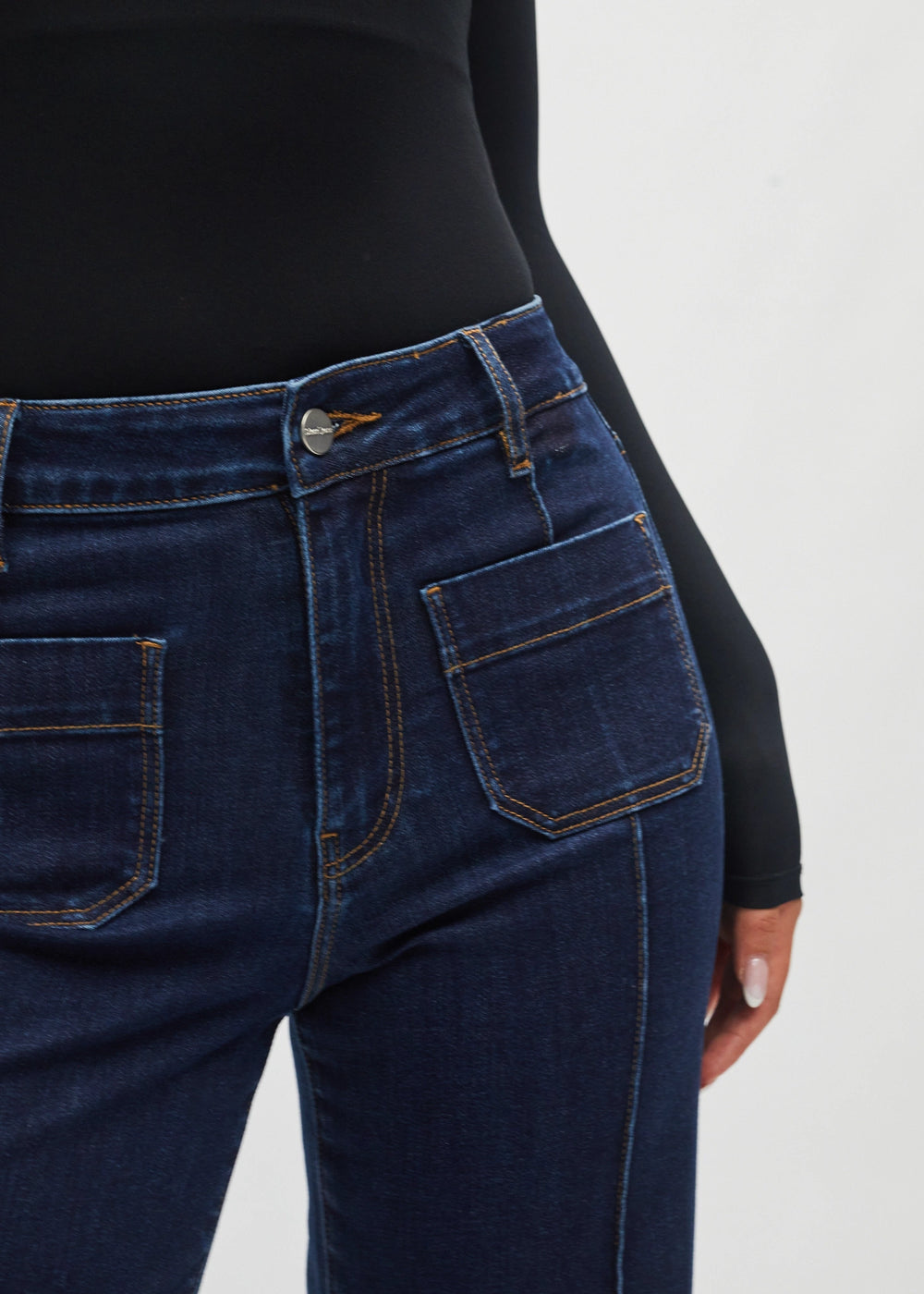 Claudia Wide Leg Jean Indigo Blue