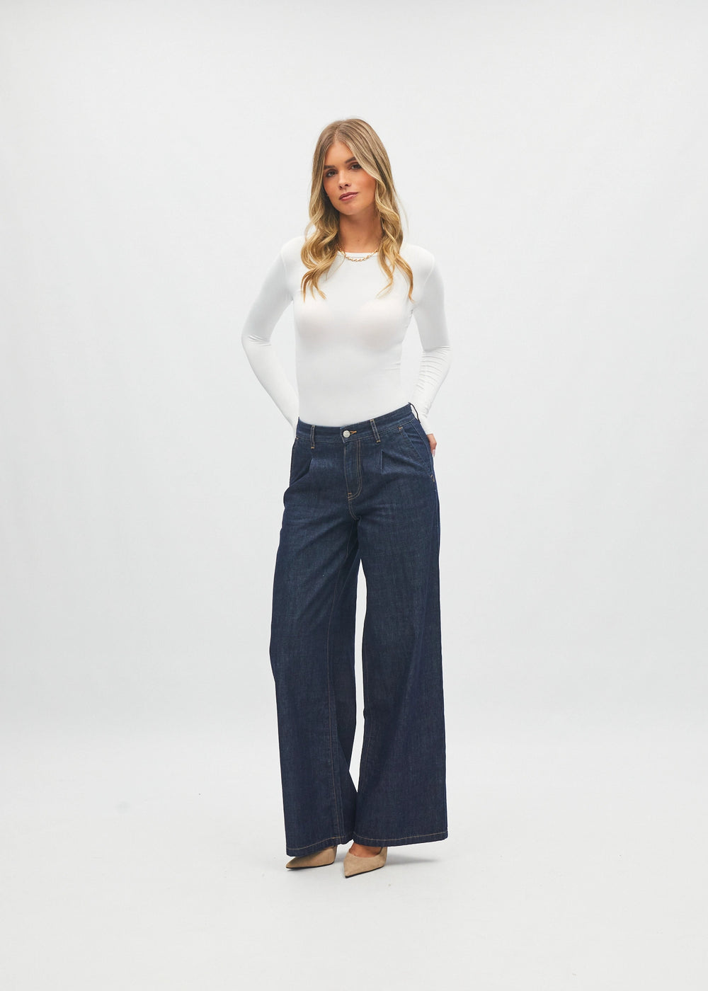 Camilla Wide Leg Inky Blue