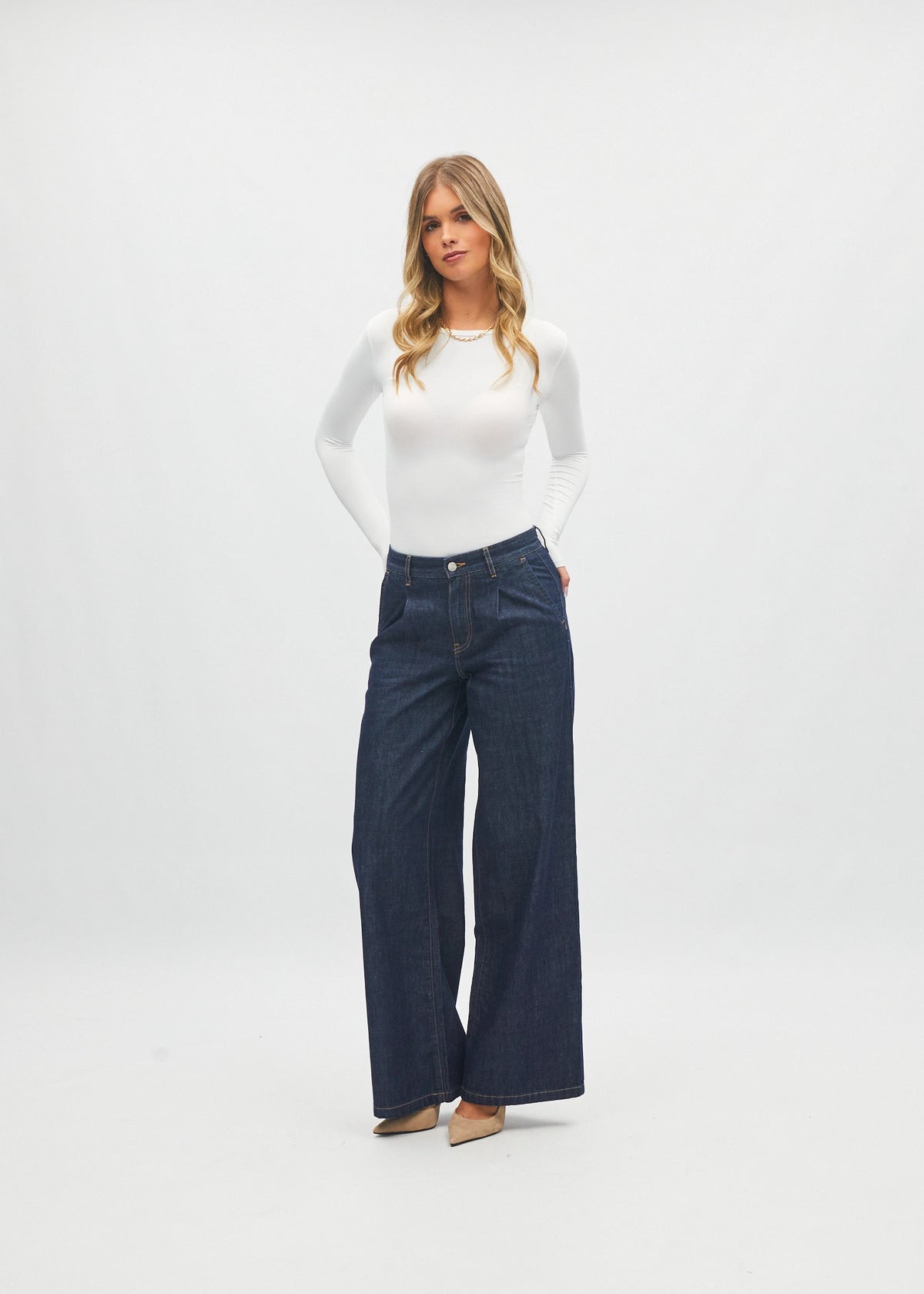 Camilla Wide Leg Inky Blue