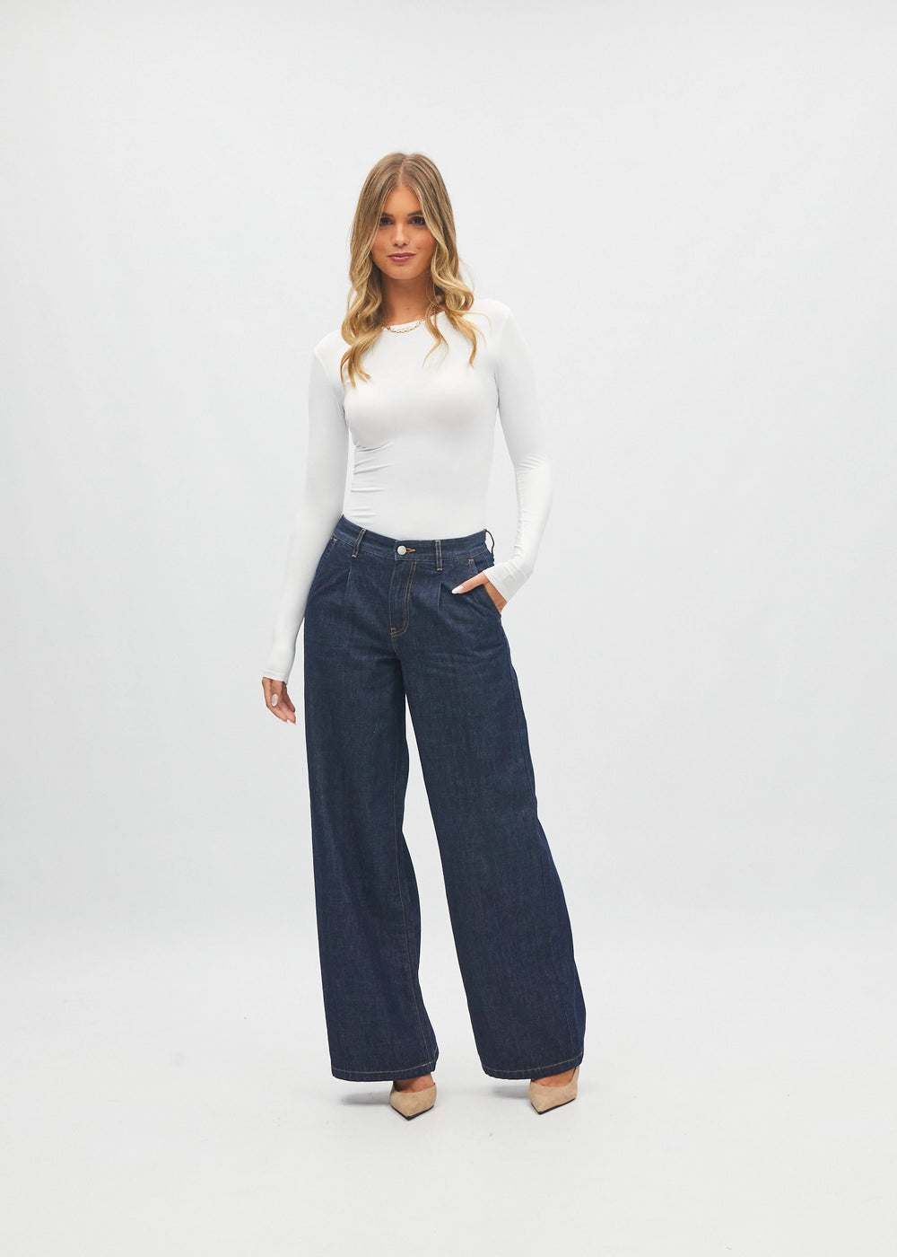 Camilla Wide Leg Inky Blue