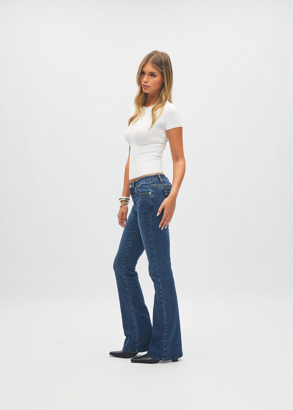 Victoria LR Flare Aged Blue