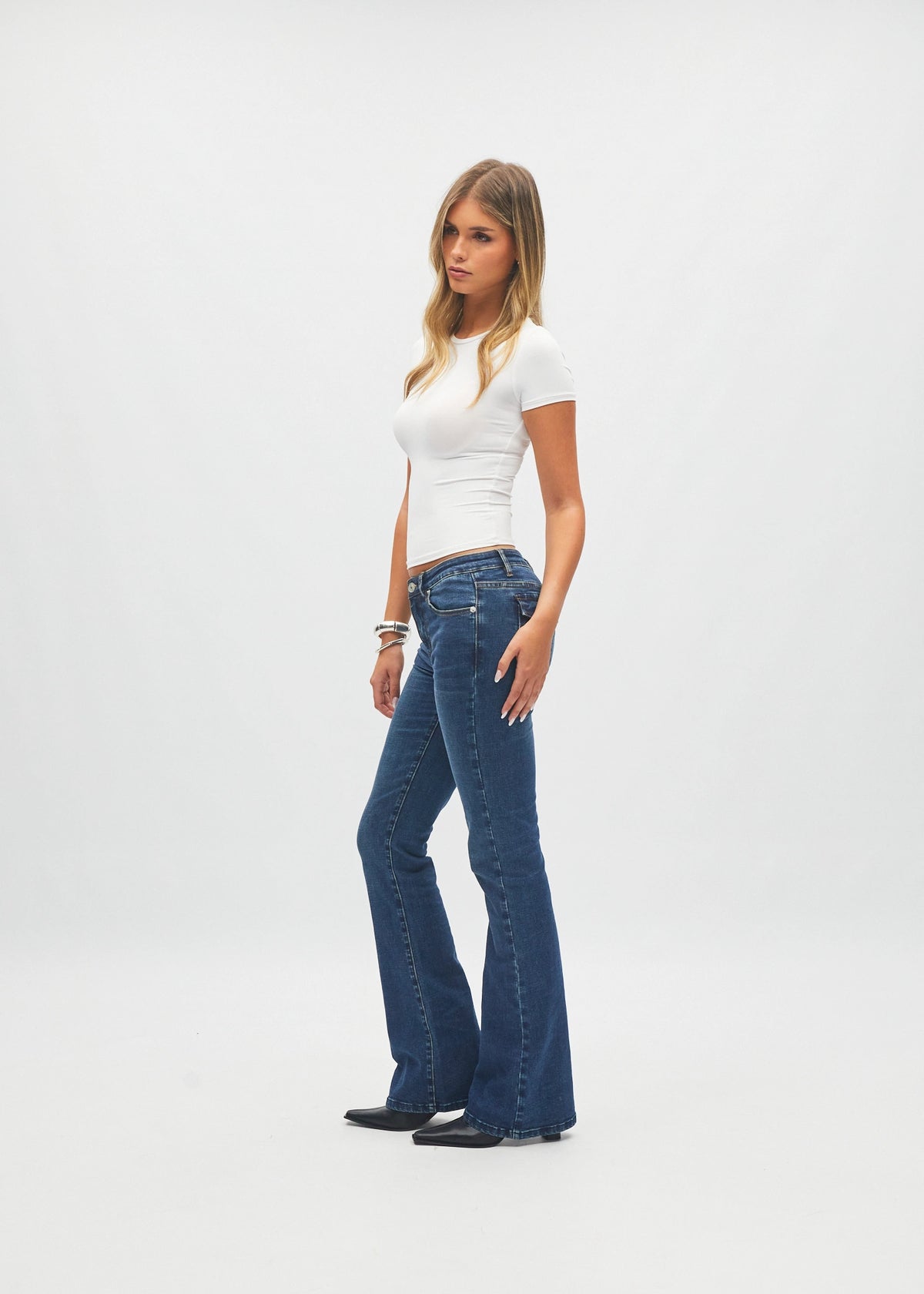 Victoria LR Flare Aged Blue