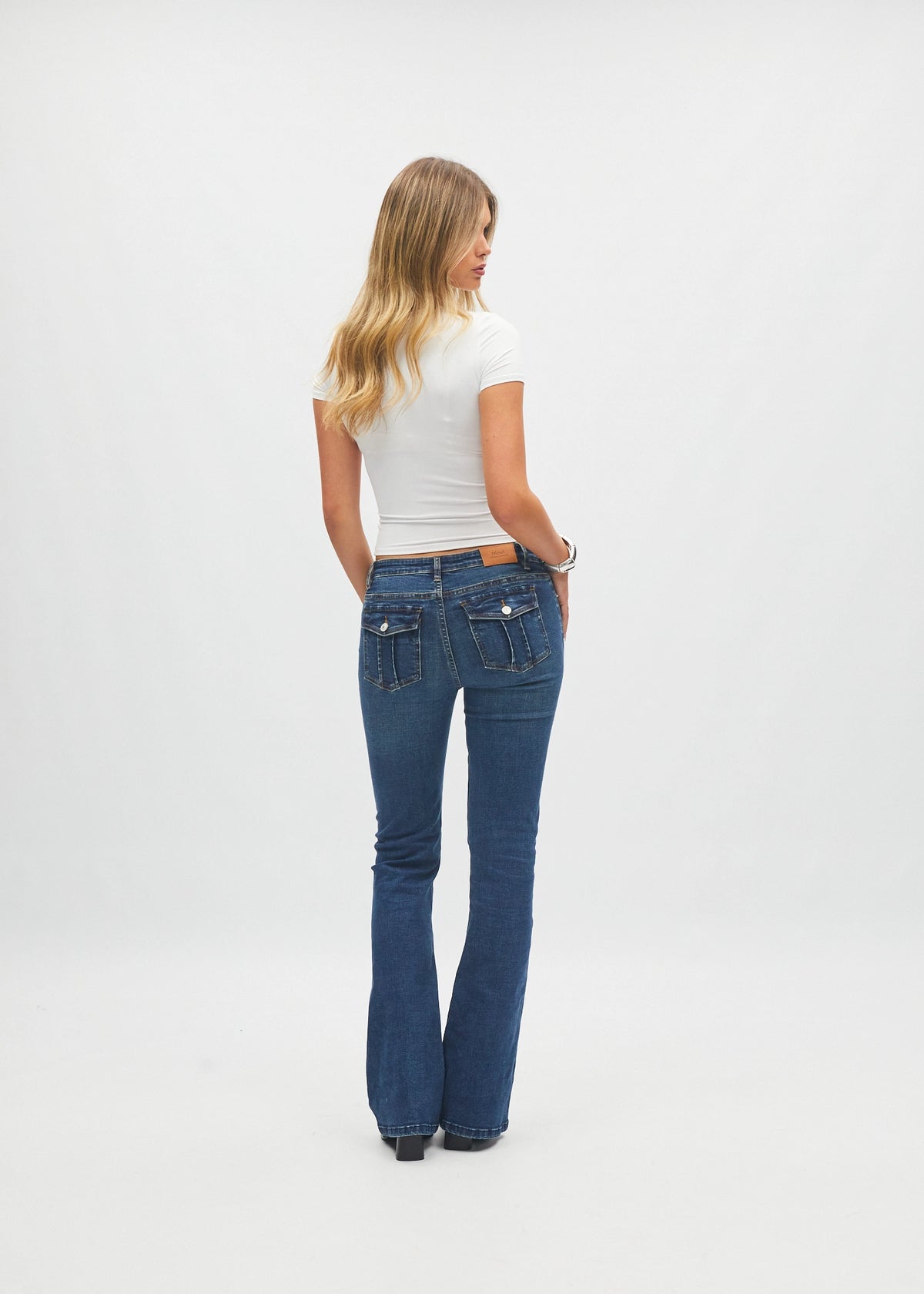 Victoria LR Flare Aged Blue