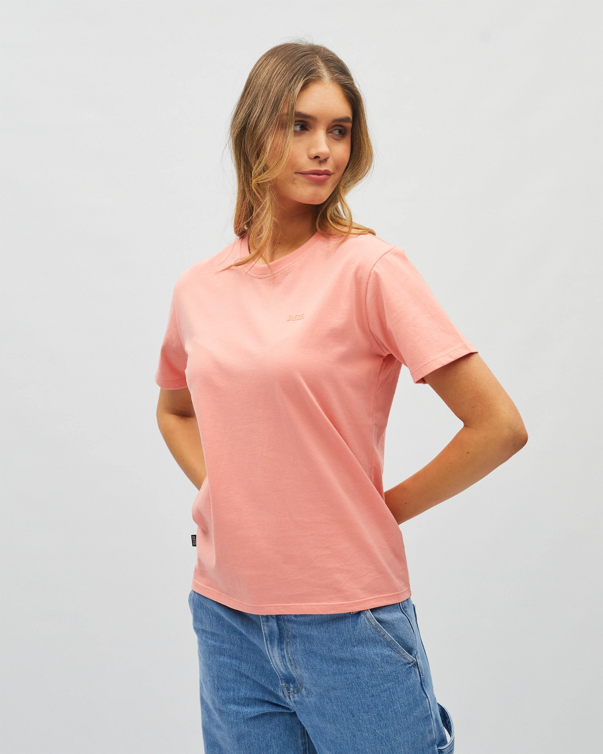 Jada Basic O Neck Coral