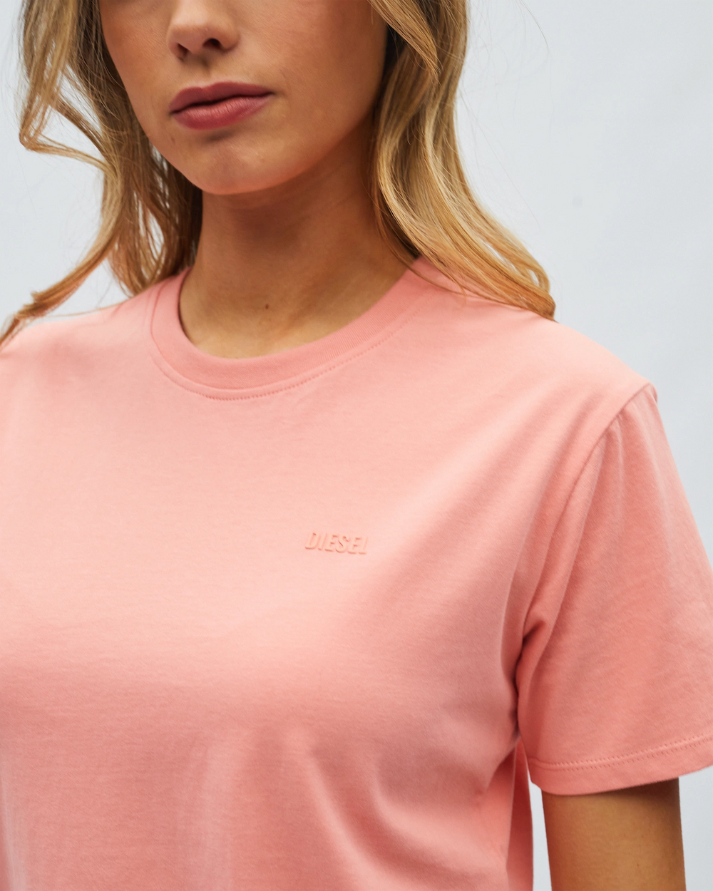 Jada Basic O Neck Coral