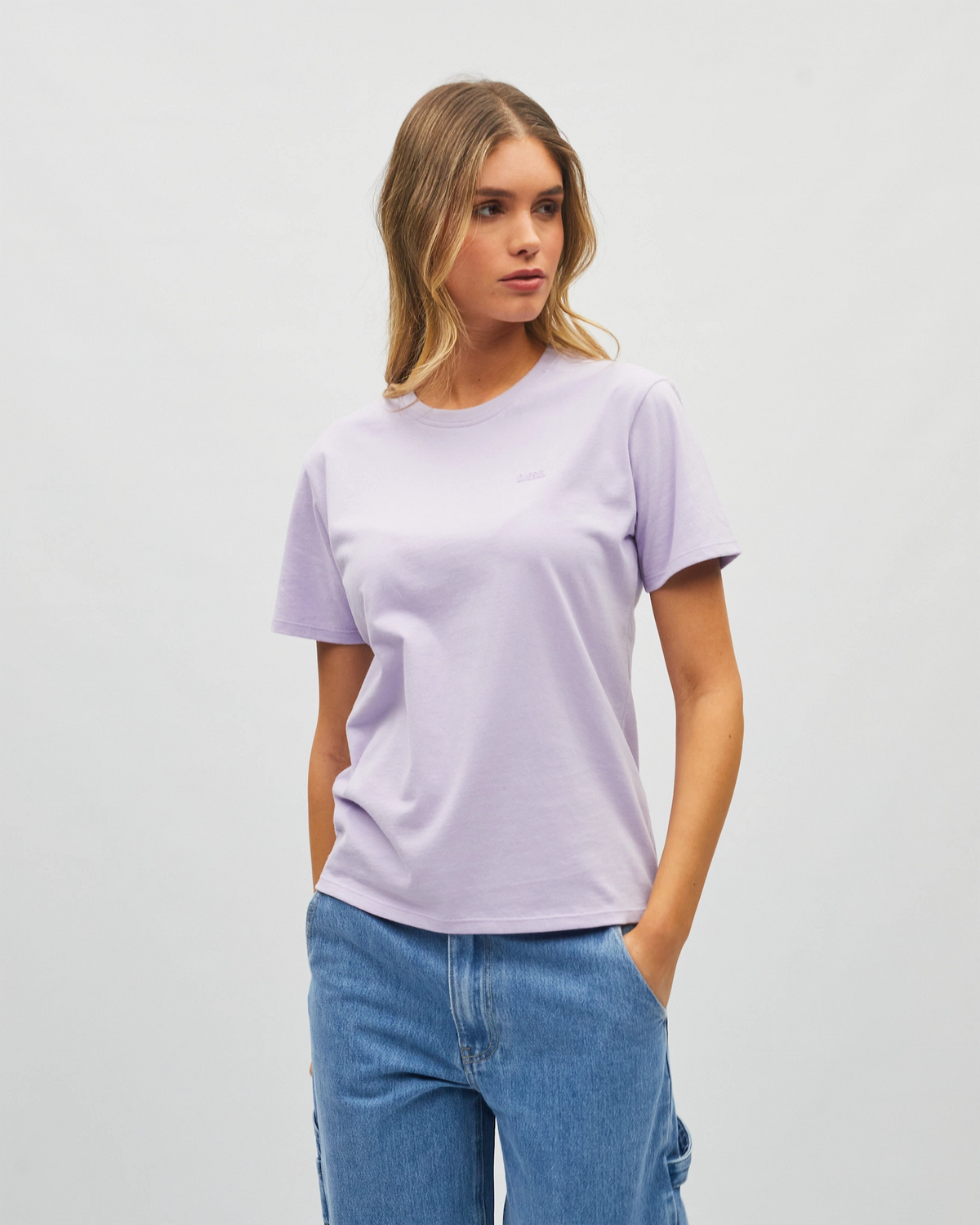 Jada Basic O Neck Veil Lilac