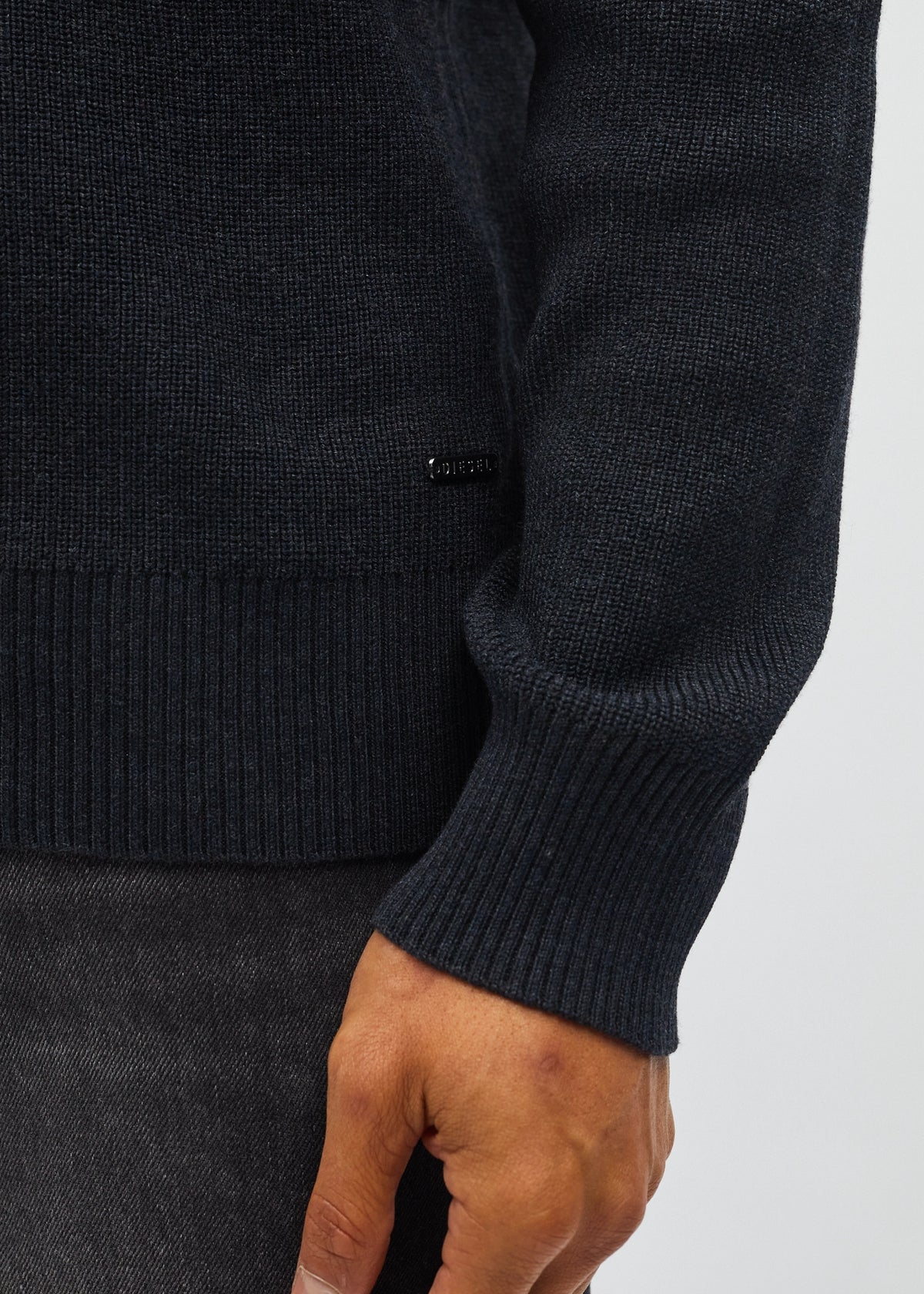 Jakob Knit Polo Charcoal Marl