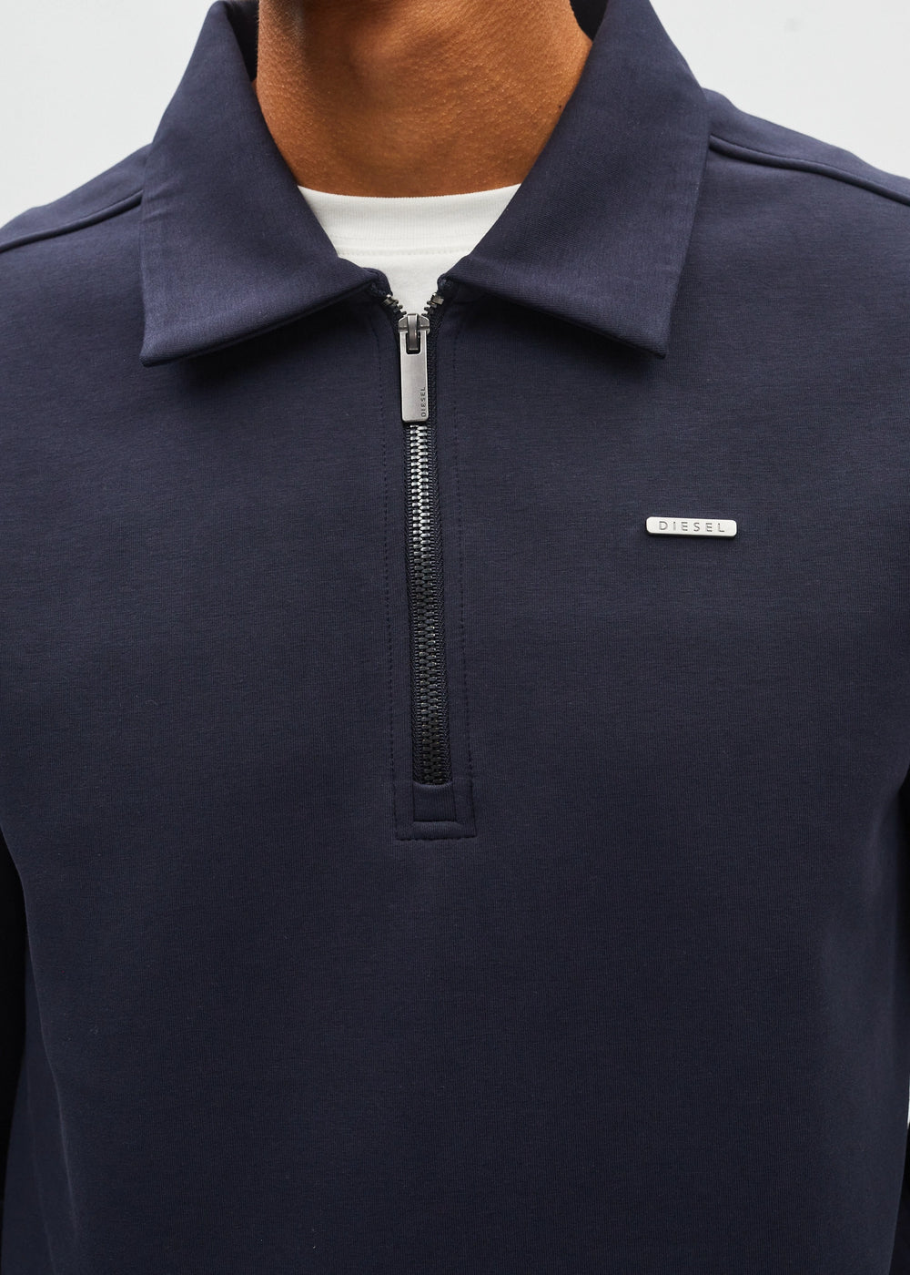 James Half Zip Metro Navy