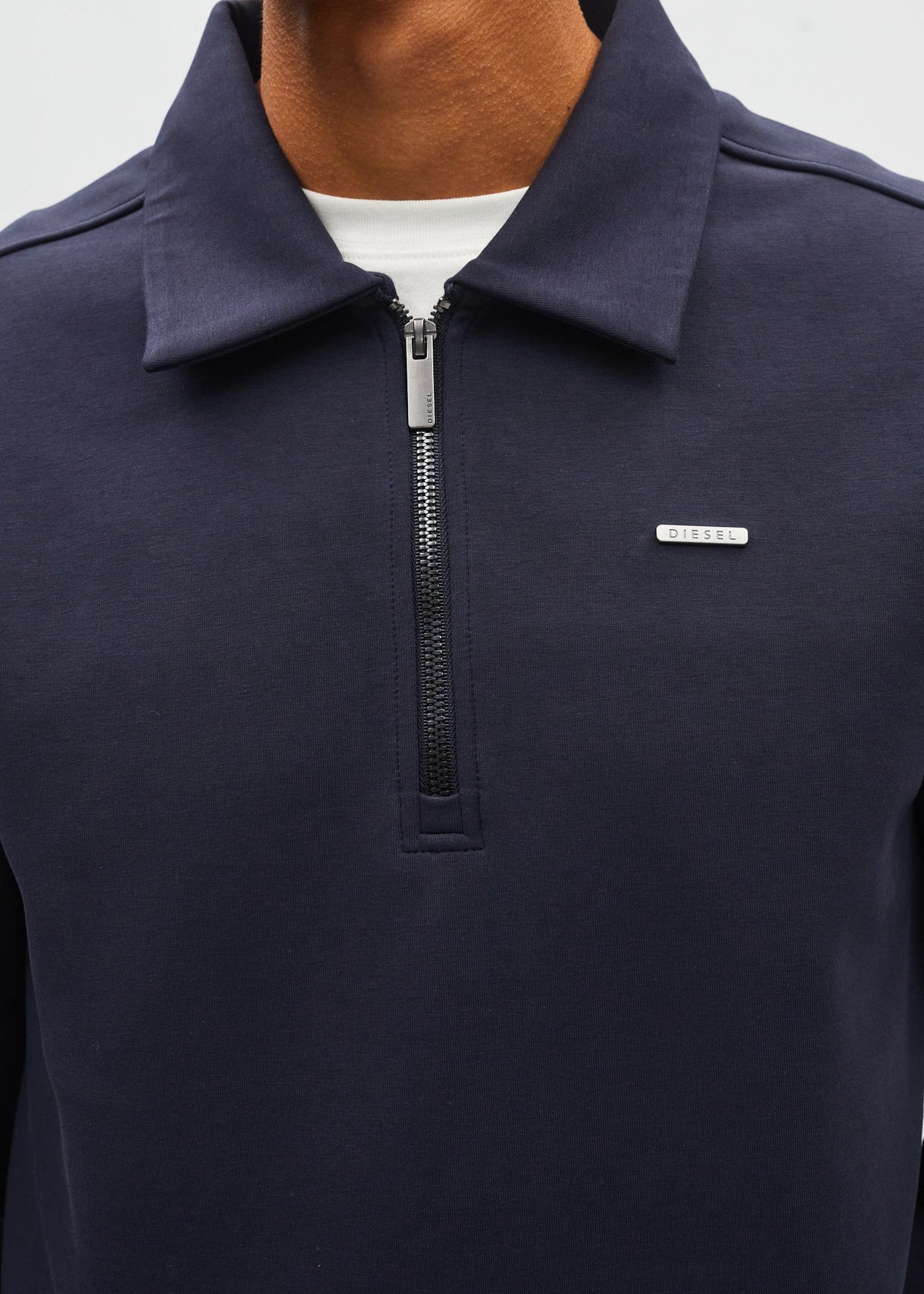 James Half Zip Metro Navy
