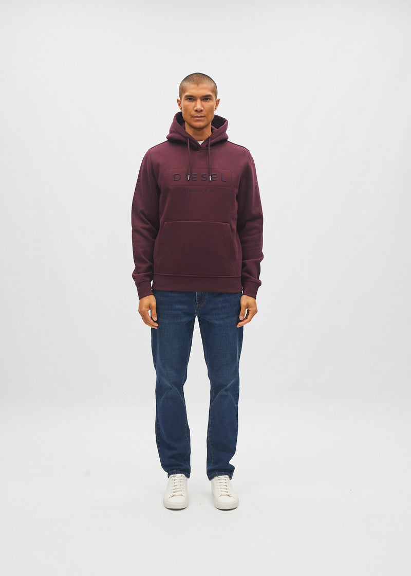 Jameson Hoodie Deep Burgundy