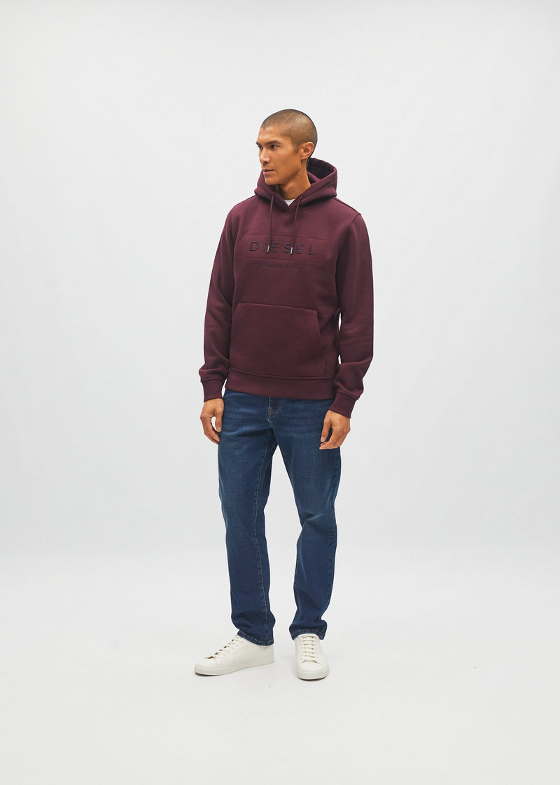 Jameson Hoodie Deep Burgundy
