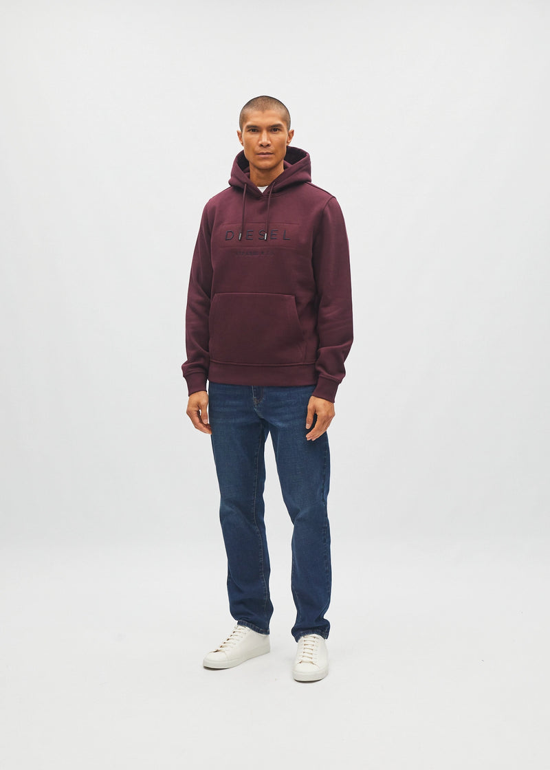 Jameson Hoodie Deep Burgundy