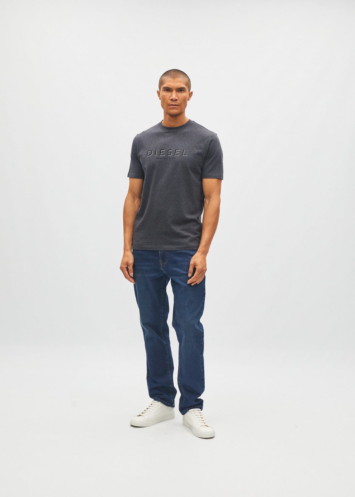 Jamie Tee Charcoal Marl