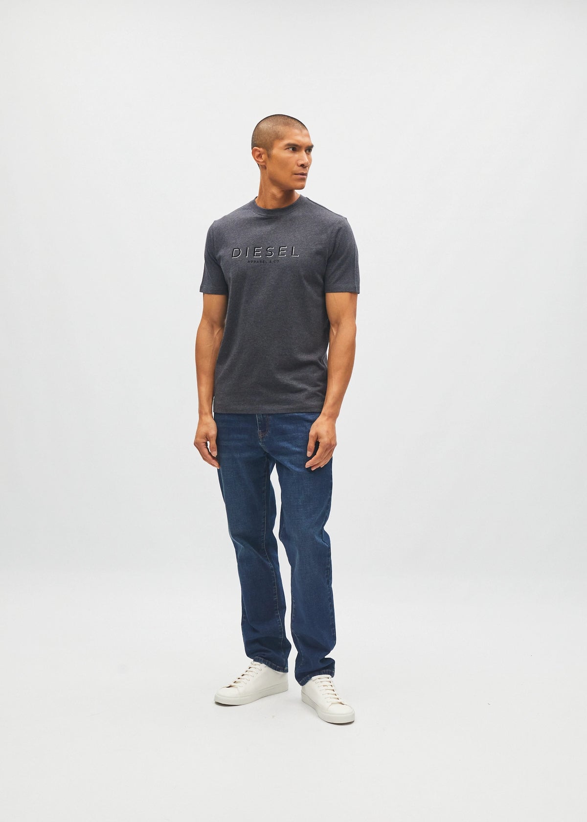 Jamie Tee Charcoal Marl
