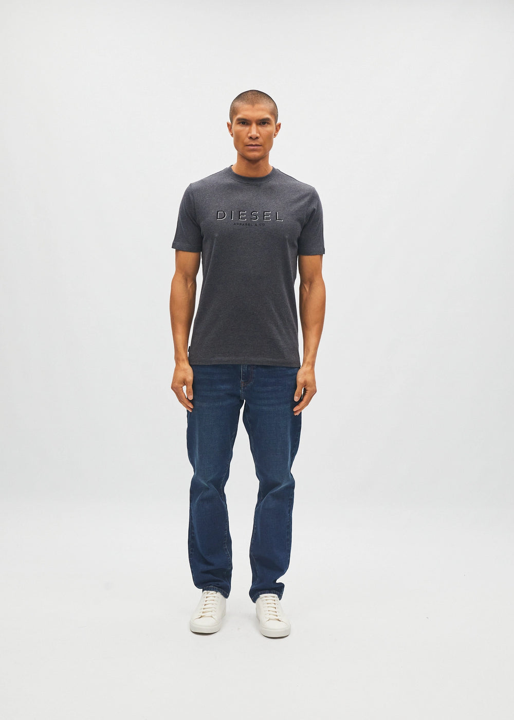 Jamie Tee Charcoal Marl