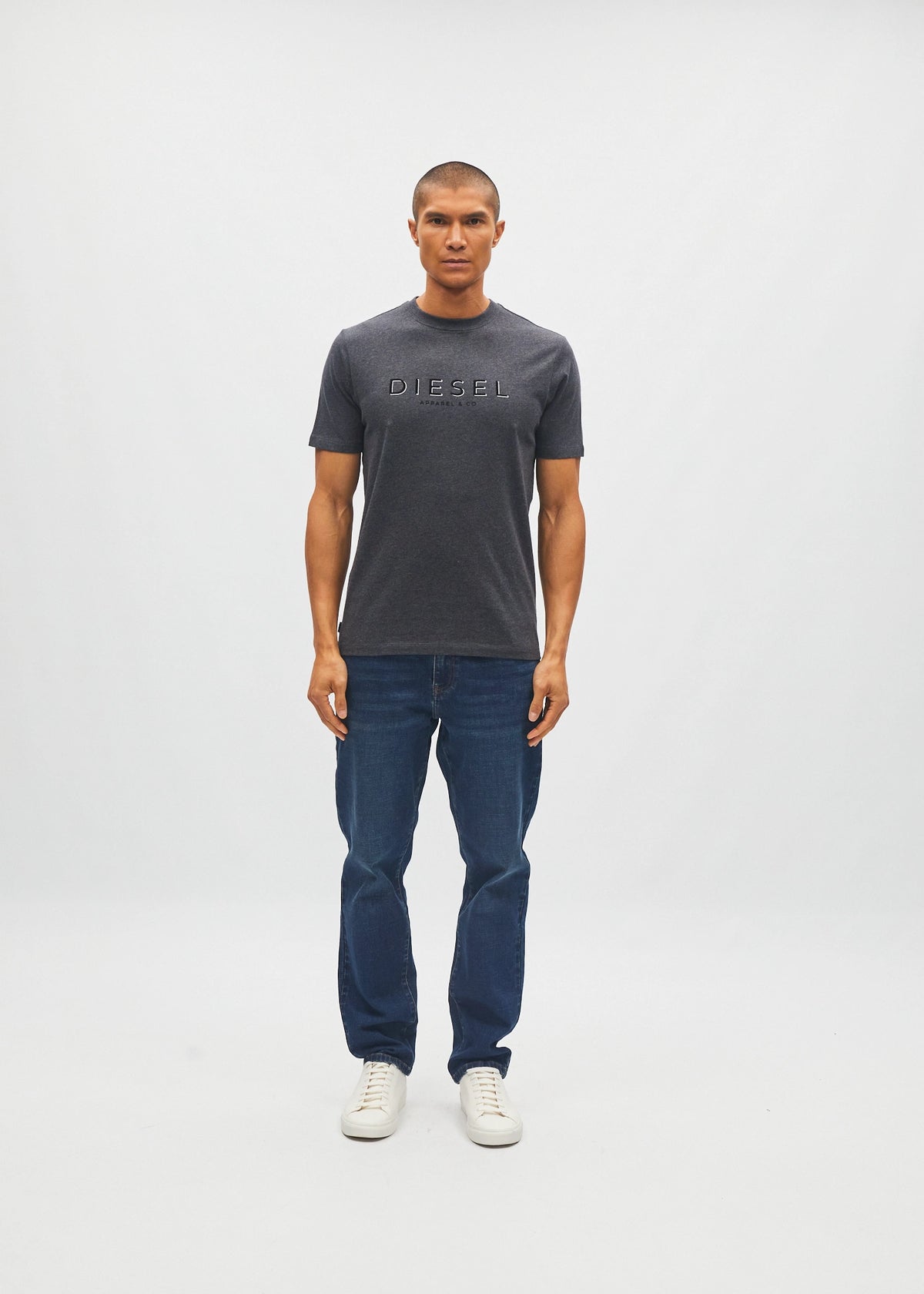 Jamie Tee Charcoal Marl