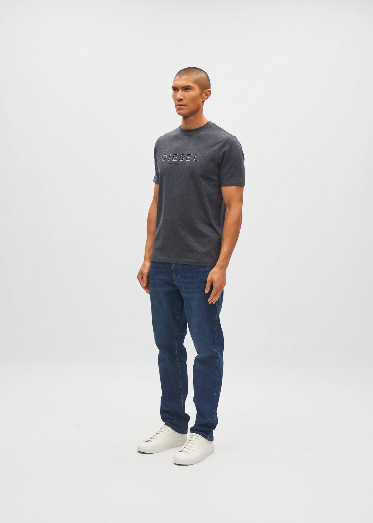 Jamie Tee Charcoal Marl