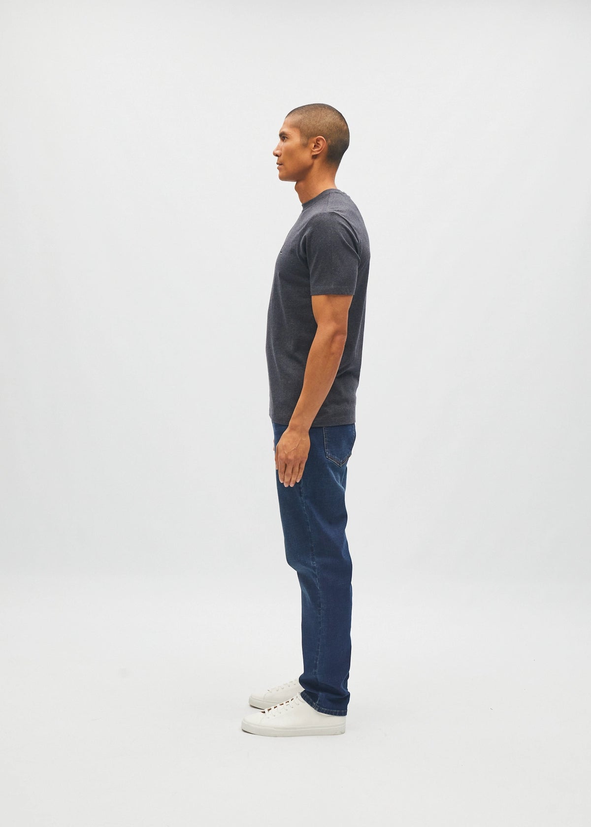 Jamie Tee Charcoal Marl