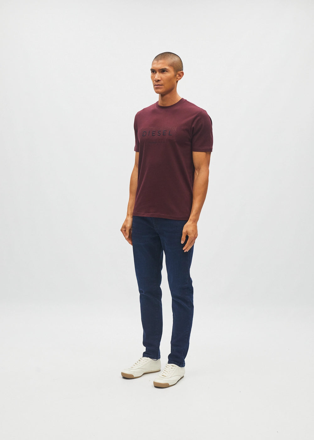 Jeremy Tee Deep Burgundy