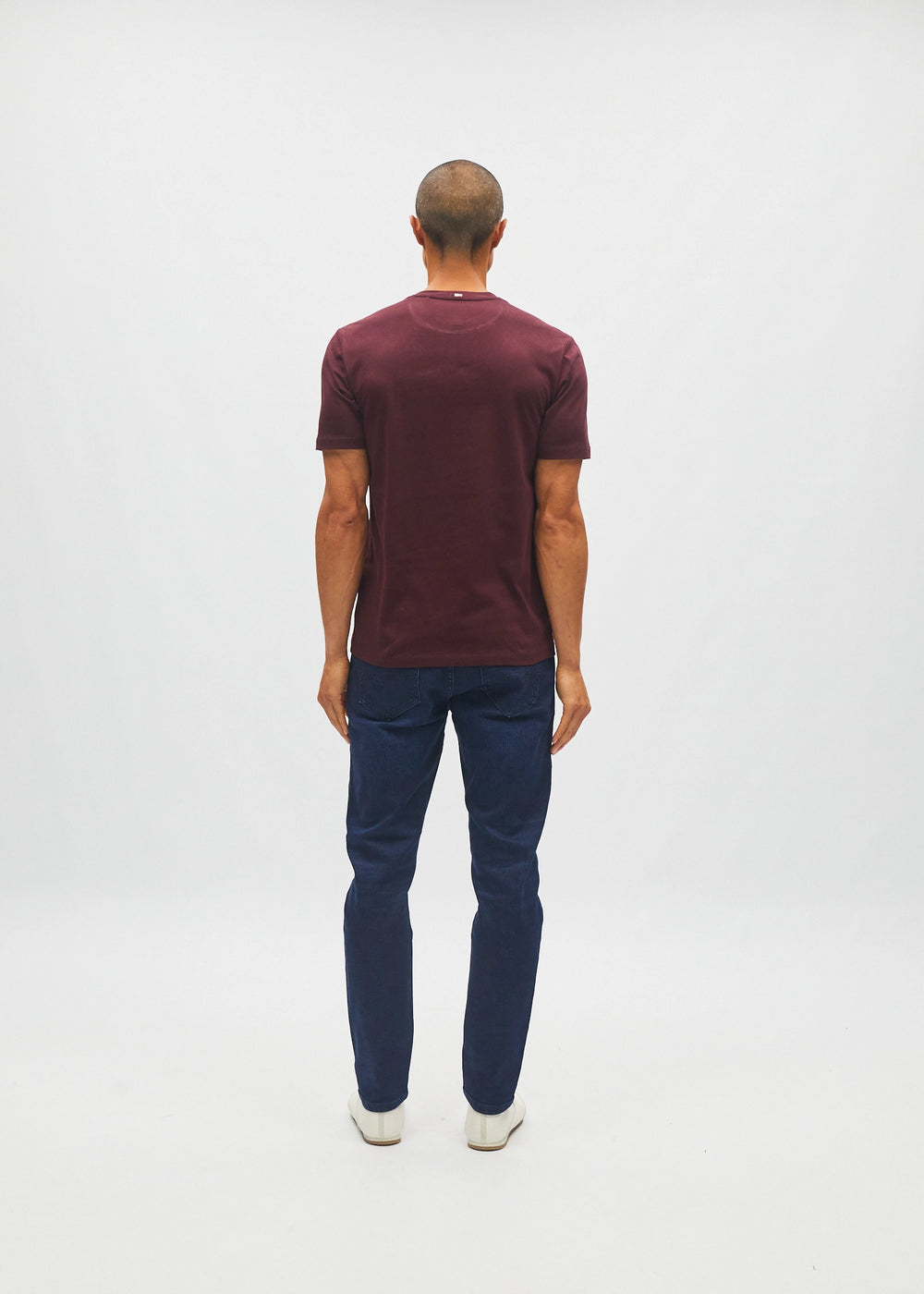 Jeremy Tee Deep Burgundy