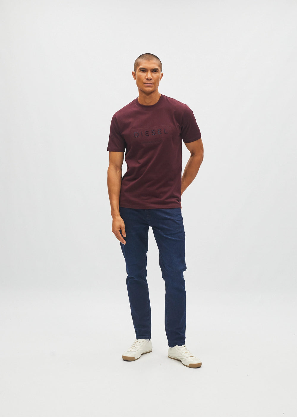 Jeremy Tee Deep Burgundy