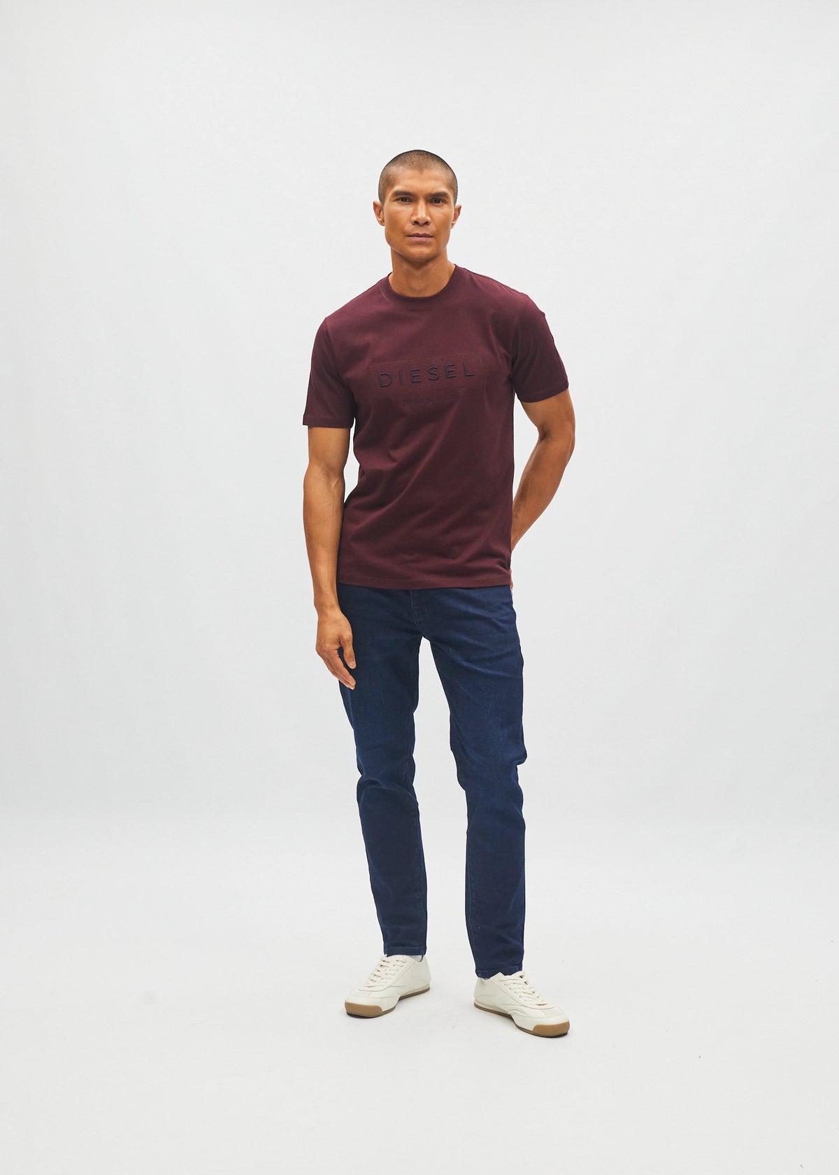 Jeremy Tee Deep Burgundy
