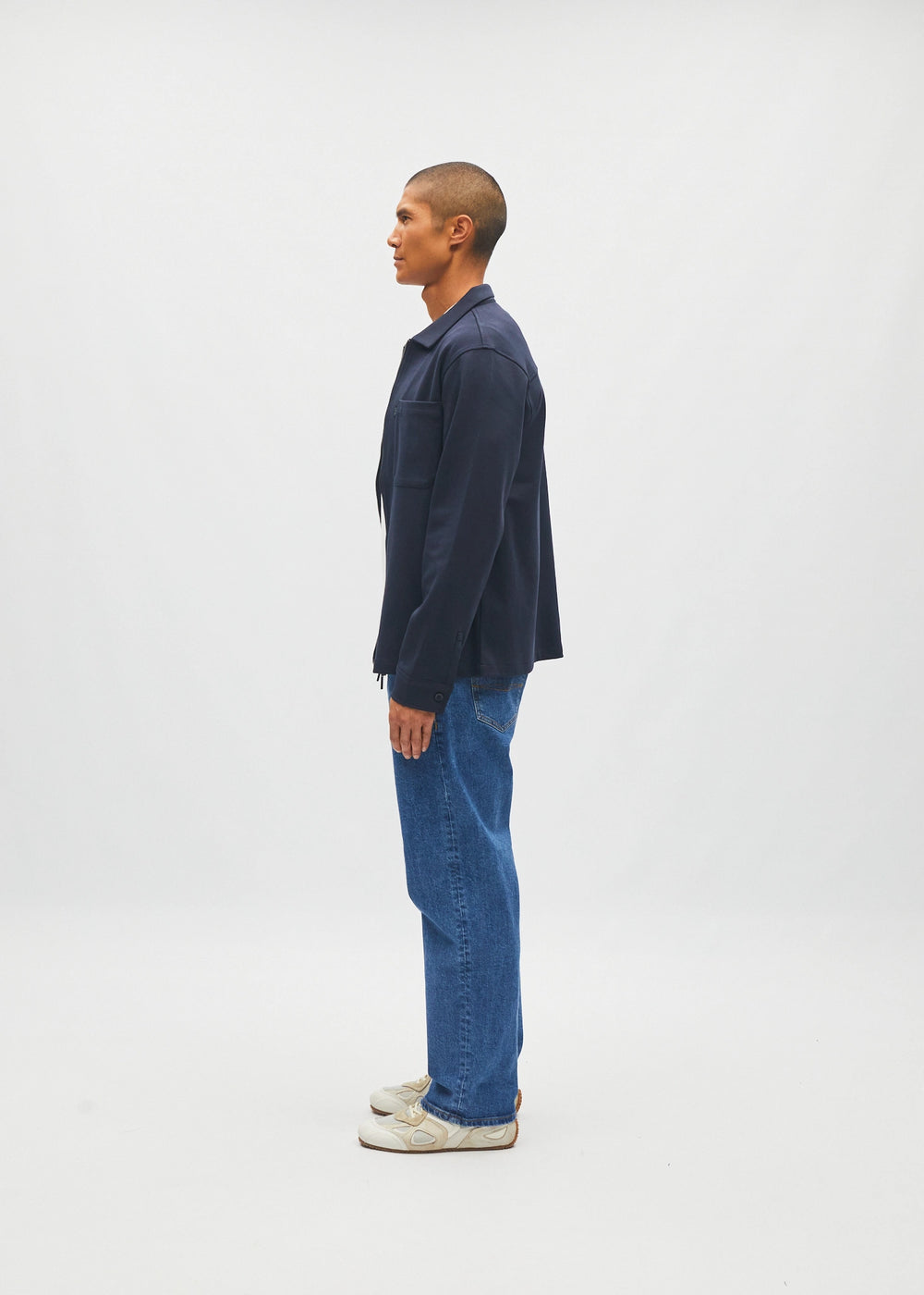 Jim Overshirt Metro Navy