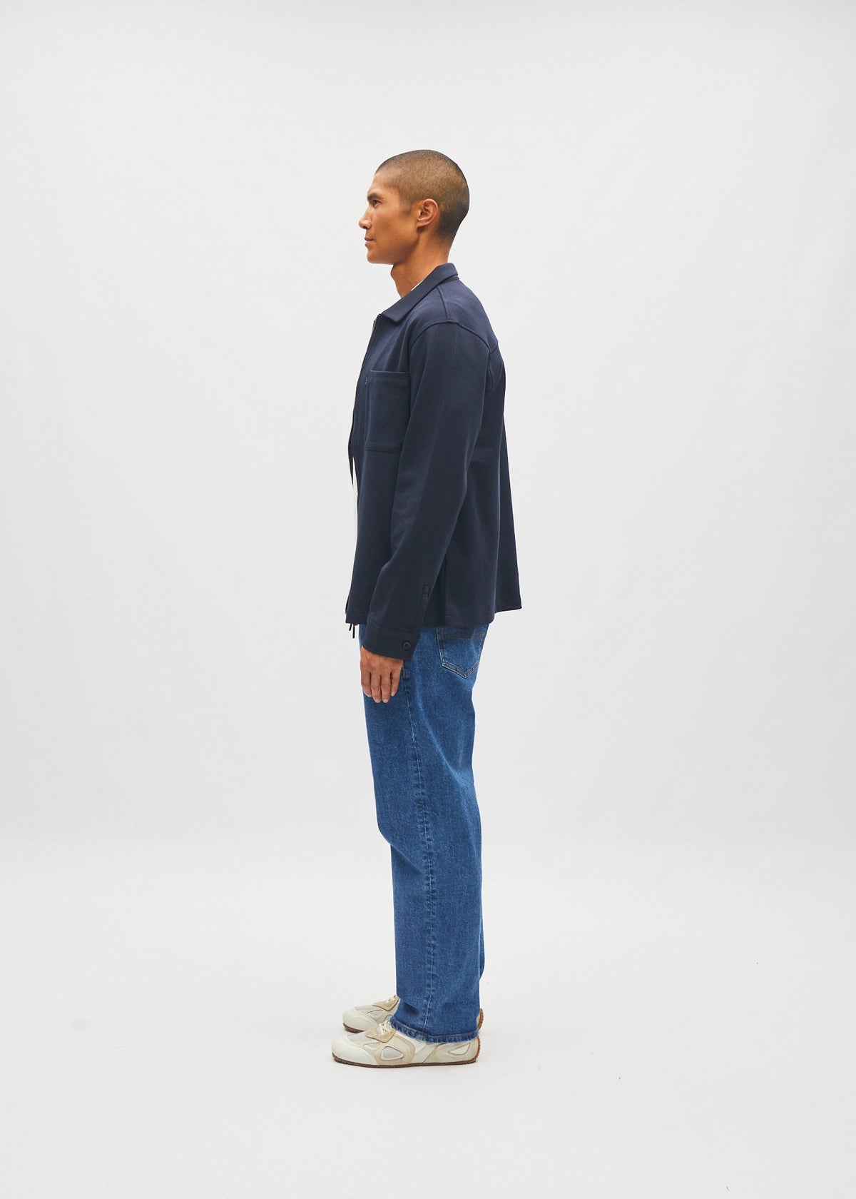 Jim Overshirt Metro Navy