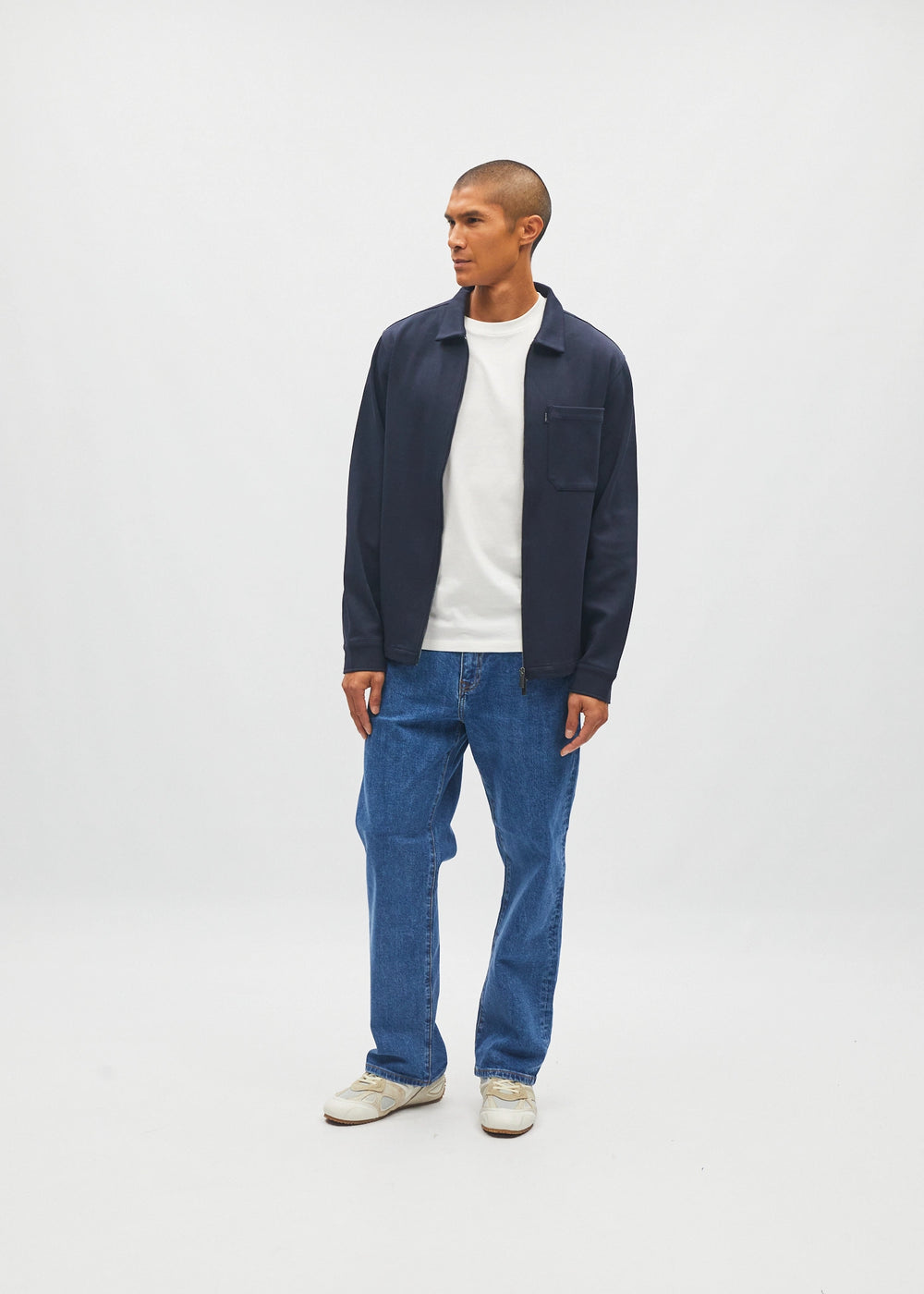 Jim Overshirt Metro Navy