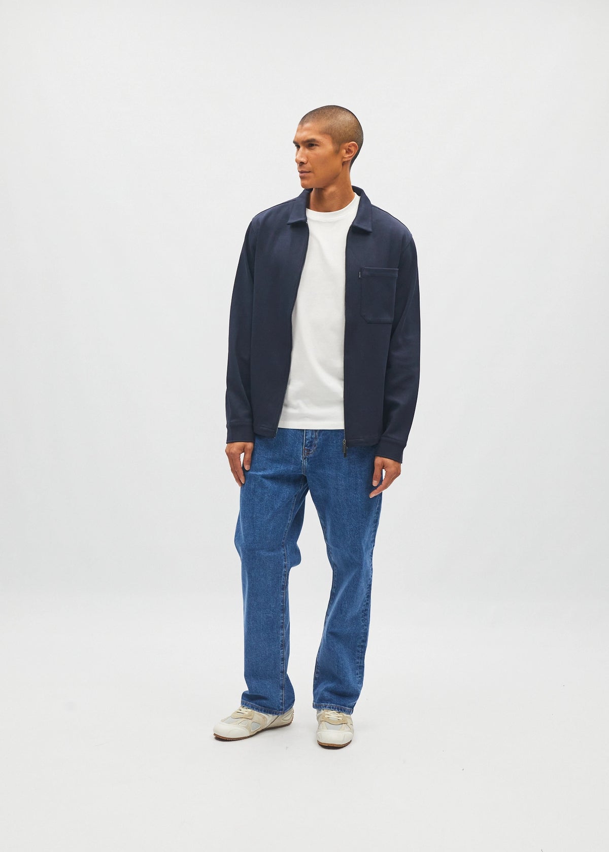 Jim Overshirt Metro Navy